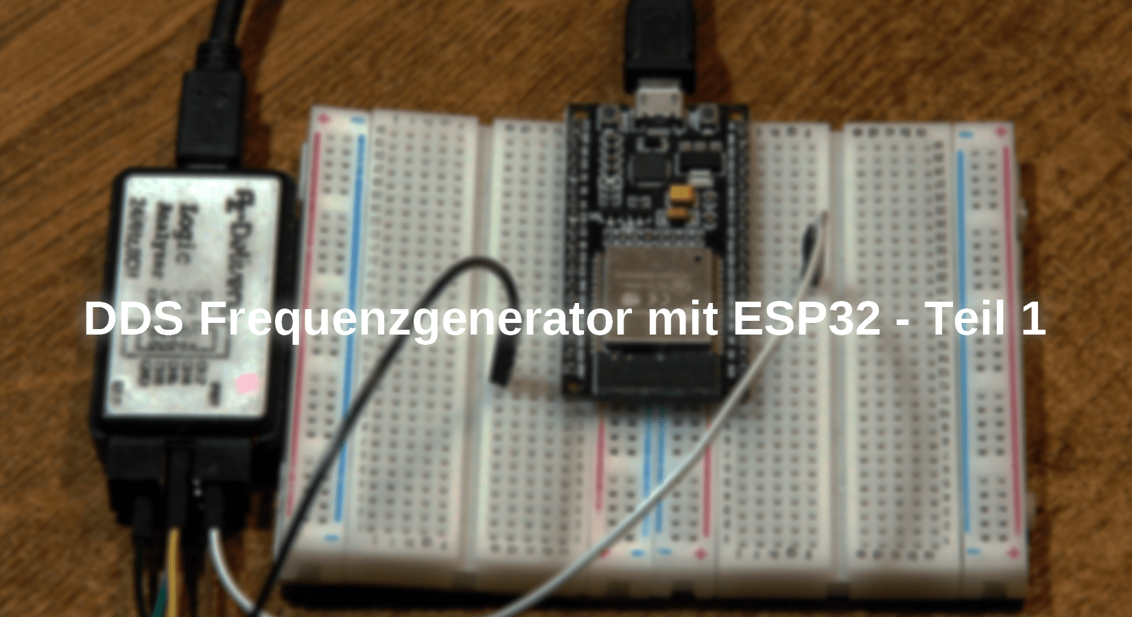 DDS Frequenzgenerator mit ESP32 - Teil 1 - AZ-Delivery