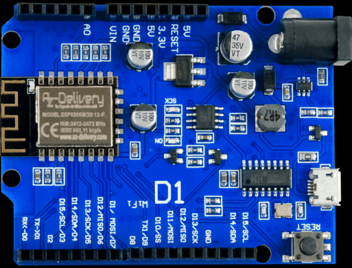 Der neue D1 mit ESP8266mod-12F im Uno-Format - AZ-Delivery