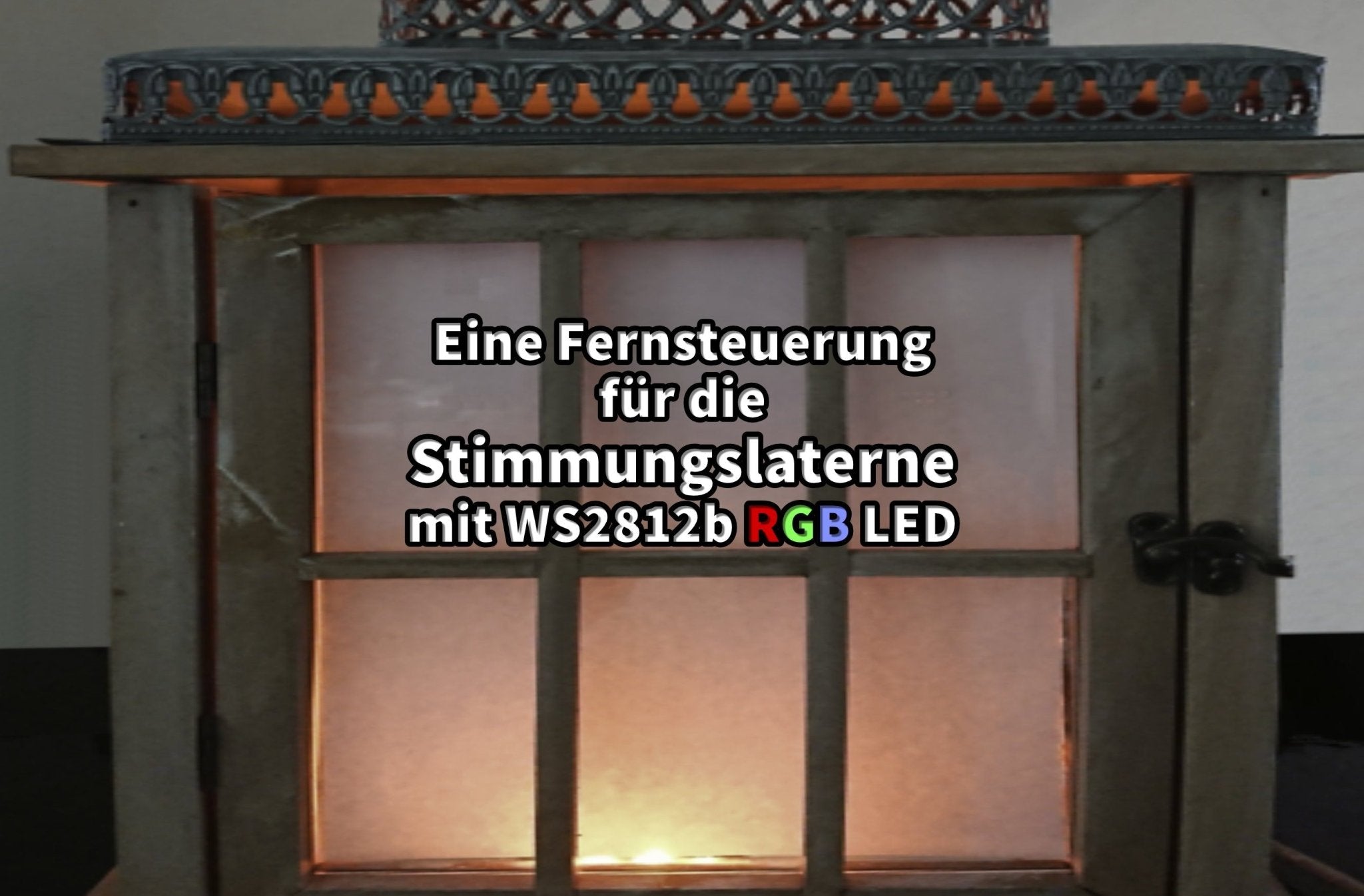 Eine Fernsteuerung für unsere Stimmungslaterne - AZ-Delivery