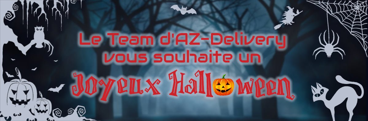 Halloween Citrouille 2.0 - AZ-Delivery