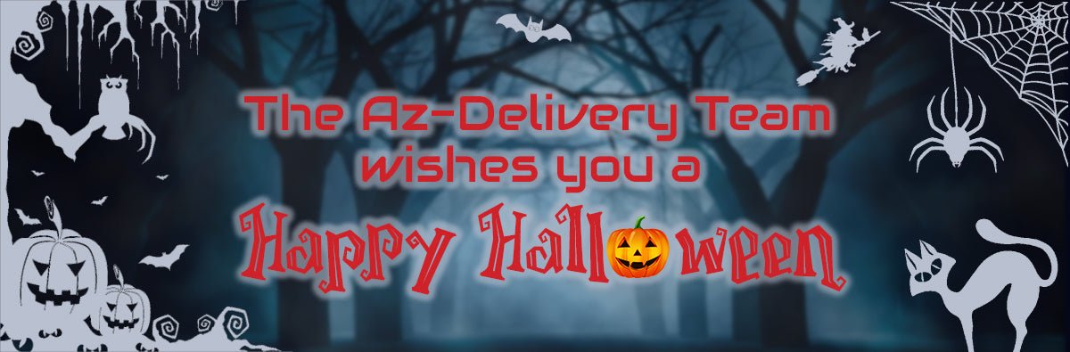 Halloween Pumpkin 2.0 - AZ-Delivery