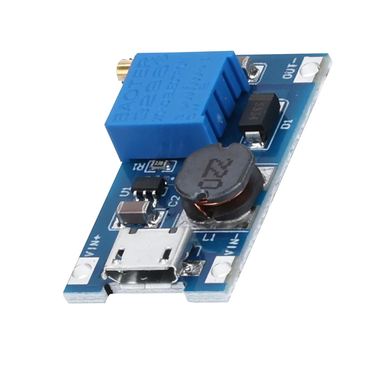 ADATTATORE BOOSTER STEP UP USB DA 5V A 9V 12V ELEVATORE DI TENSIONE Jack 55mm ADATTATORE BOOSTER STEP UP USB DA 5V A 9V 12V ELEVATORE DI TENSIONE Jack 55mm