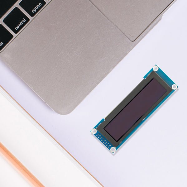 3,12" OLED Display 256x64 mit SSD1322 Controller, SPI - Unterstützung kompatibel mit ESP32S3, Arduino Giga & SSH1106 - Blau - AZ - Delivery