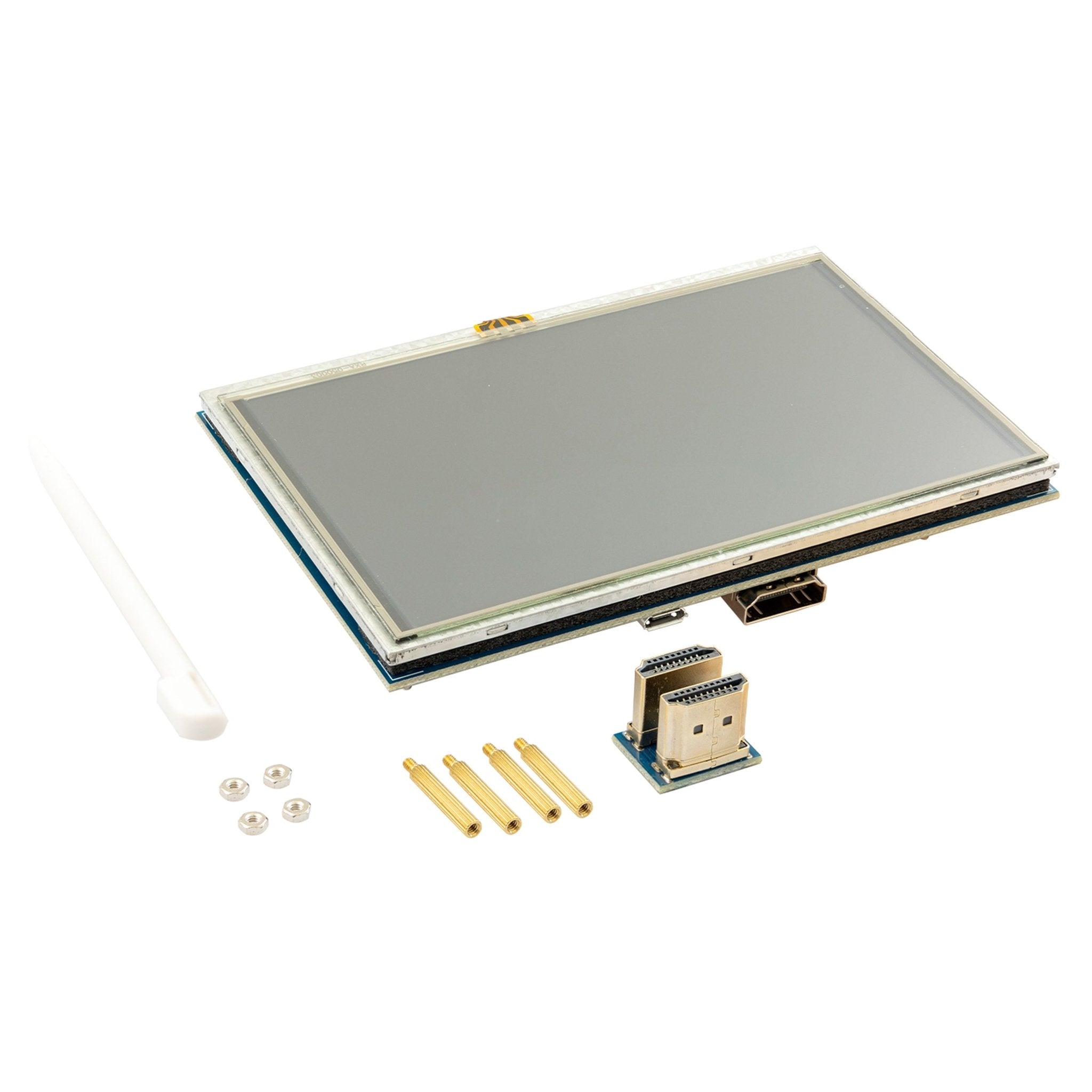 5 - Zoll TFT LCD Touchscreen HDMI Monitor kompatibel mit Raspberry Pi 4B, 3B+, 3B, 2B+, BB Black, Banana Pi, Jetson Nano, Windows 10/8/7 - 800x480 Auflösung Display - AZ - Delivery