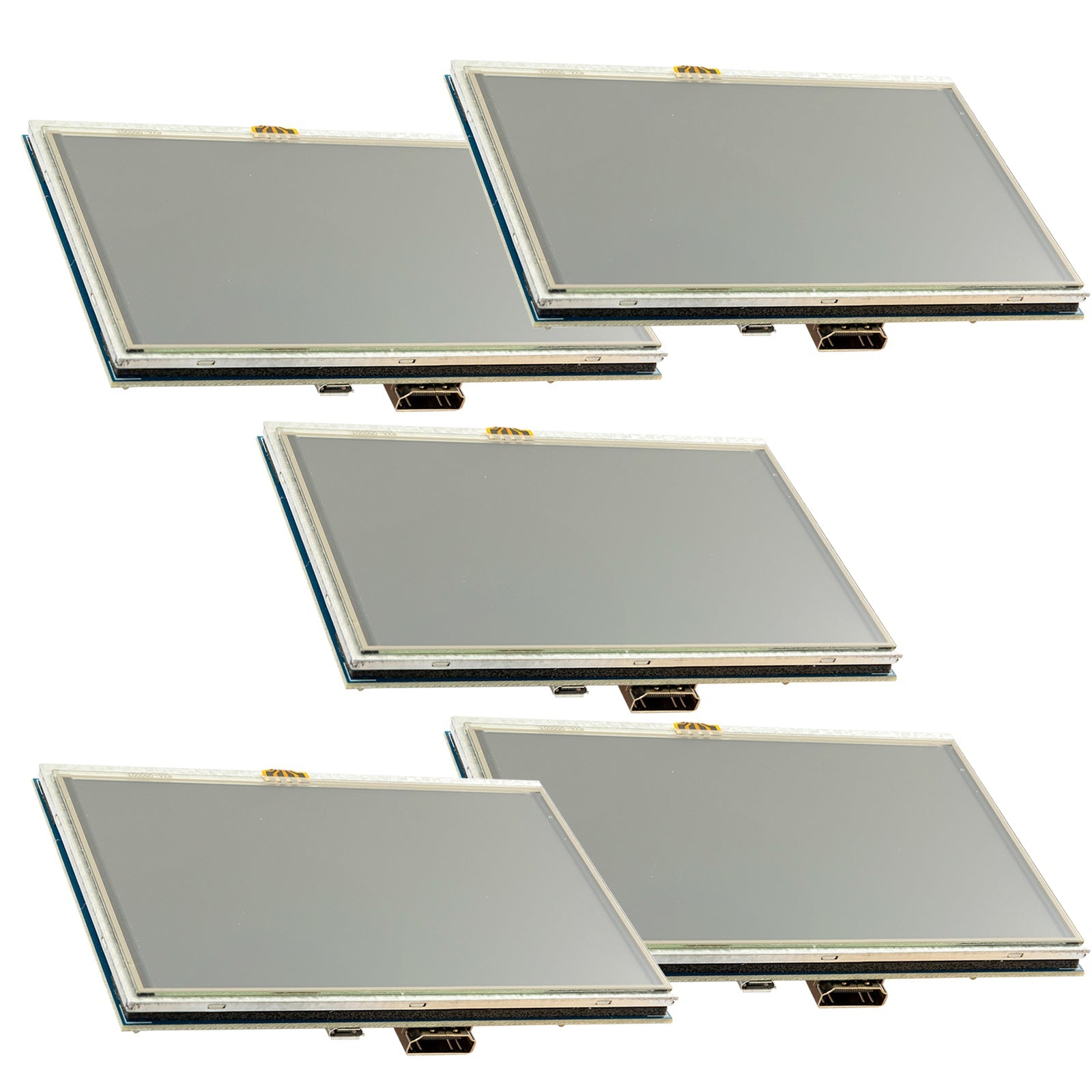 5 - Zoll TFT LCD Touchscreen HDMI Monitor kompatibel mit Raspberry Pi 4B, 3B+, 3B, 2B+, BB Black, Banana Pi, Jetson Nano, Windows 10/8/7 - 800x480 Auflösung Display - AZ - Delivery