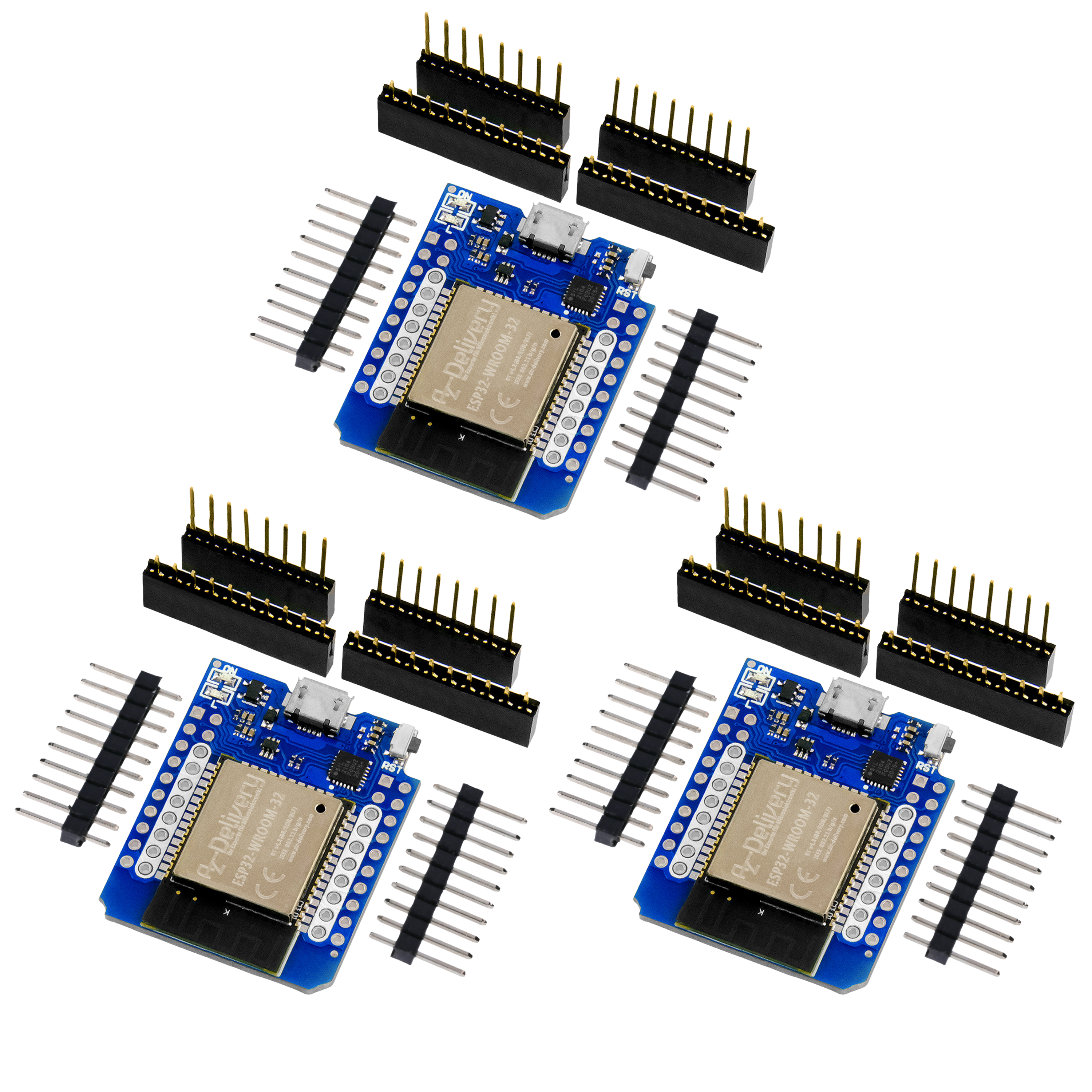 ESP32 D1 Mini Nodemcu WiFi Module + Bluetooth Internet Development Board Compatibile con Arduino