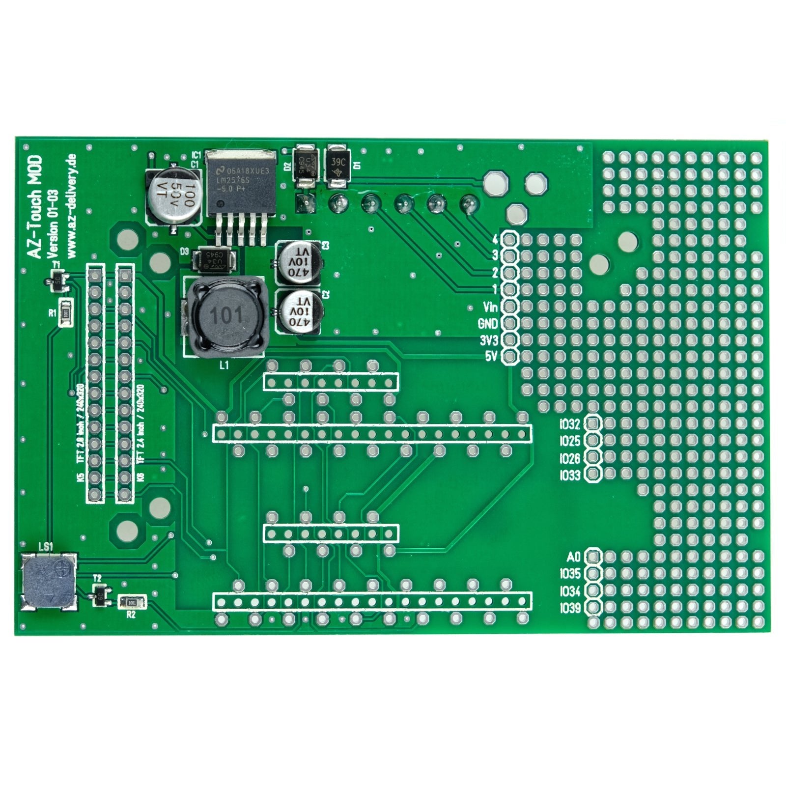 PROMO BUNDLE: 2.8" AZ-Touch + ESP32 D1 Mini NodeMCU WiFi Modul