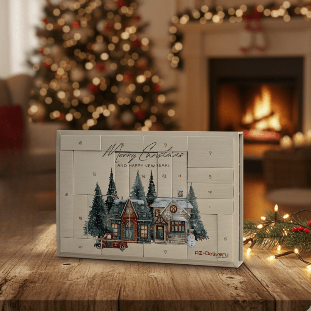 Der Ultimative AZ - Delivery Mikroelektronik - Adventskalender – wahlweise mit Projekten & Anleitungen - AZ - Delivery