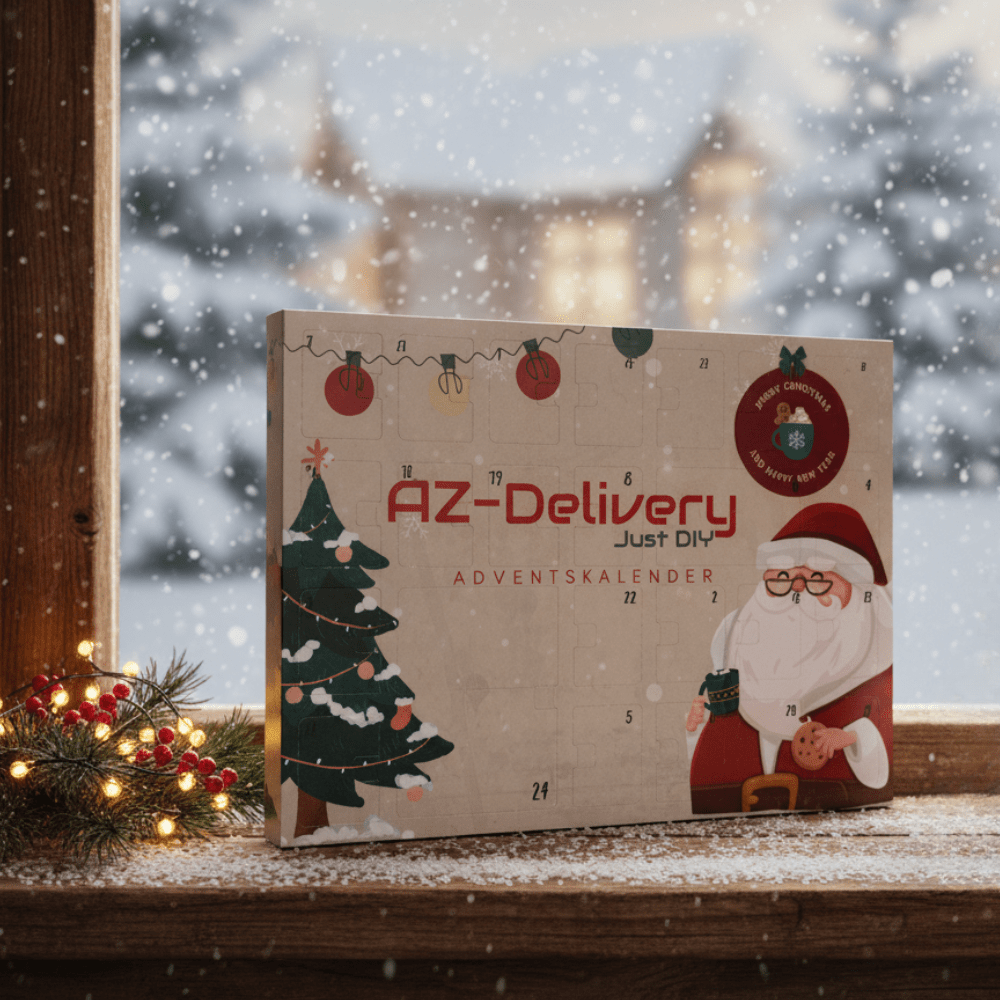 Der Ultimative AZ - Delivery Mikroelektronik - Adventskalender – wahlweise mit Projekten & Anleitungen - AZ - Delivery