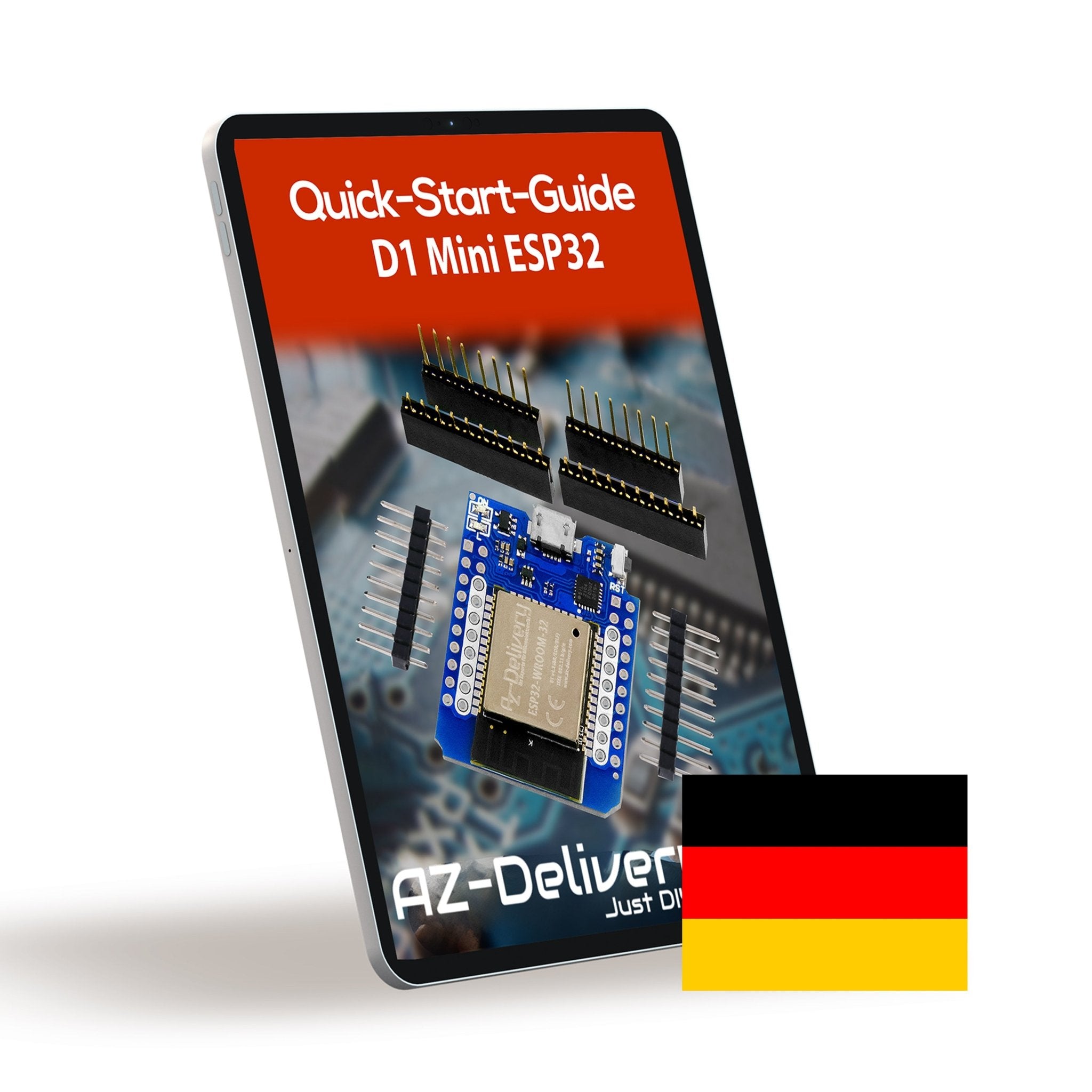 ESP32 D1 Mini NodeMCU WiFi Modul + Bluetooth Internet Entwicklungsboard - AZ - Delivery