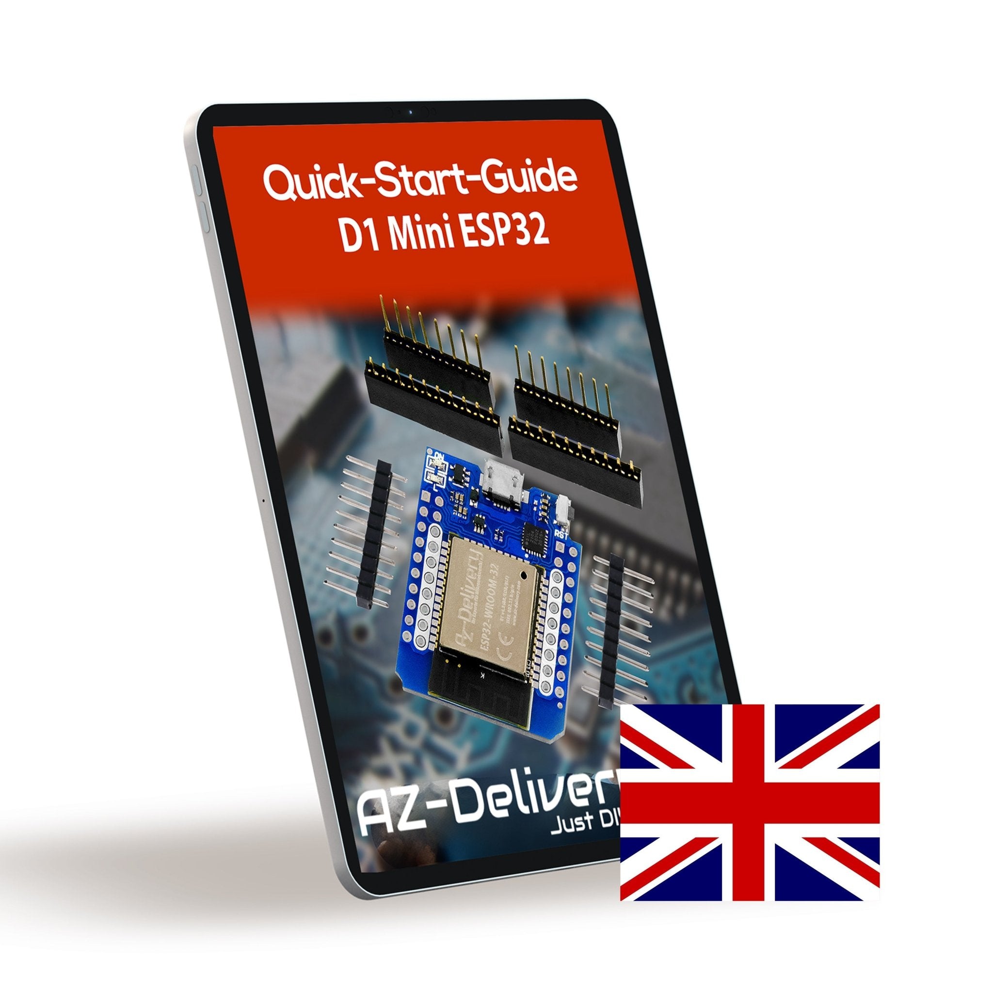 ESP32 D1 Mini NodeMCU WiFi Modul + Bluetooth Internet Entwicklungsboard - AZ - Delivery