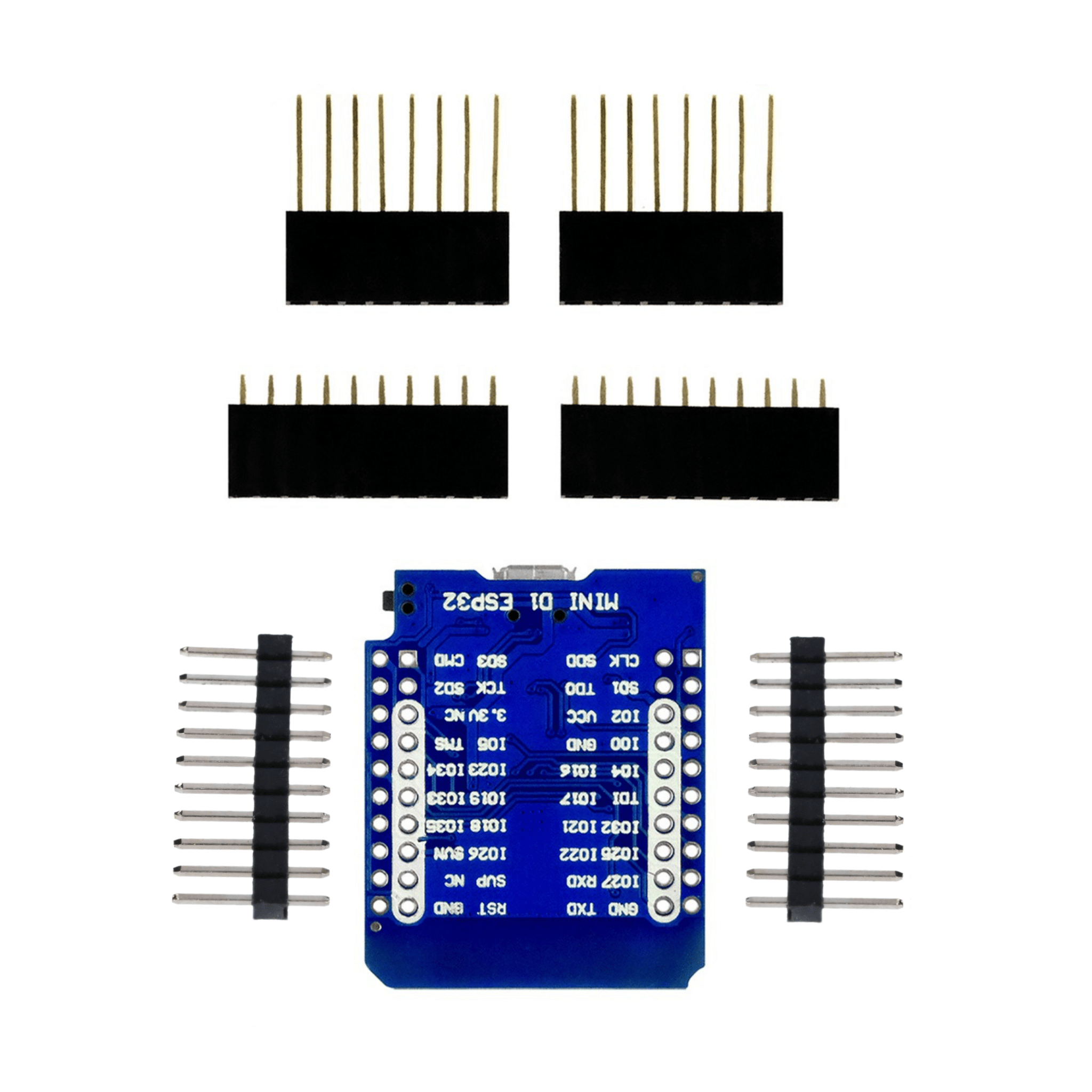 ESP32 D1 Mini NodeMCU WiFi Modul + Bluetooth Internet Entwicklungsboard kompatibel mit Arduino - AZ - Delivery