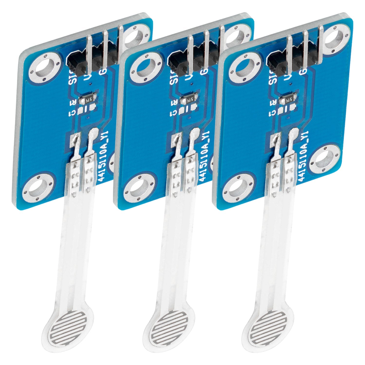 Theft alarm with pressure sensors, RGB LED rings and MP3 module