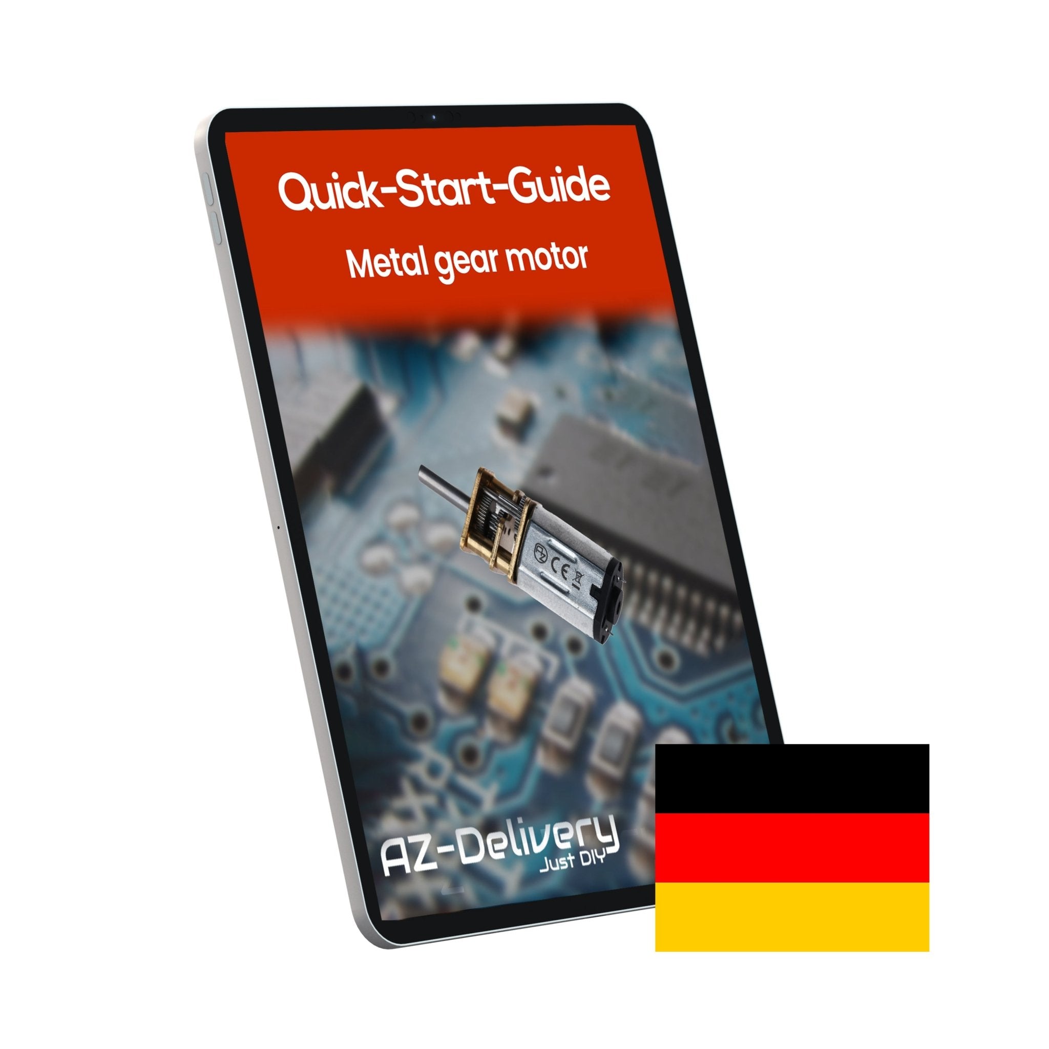 GA12 - N20 DC Getriebemotor 3 - 12V Mini - Metallmotor (80RPM) Präzise Steuerung für Modellbau, Robotik & DIY - Projekte | Langlebiges Metallgetriebe - AZ - Delivery