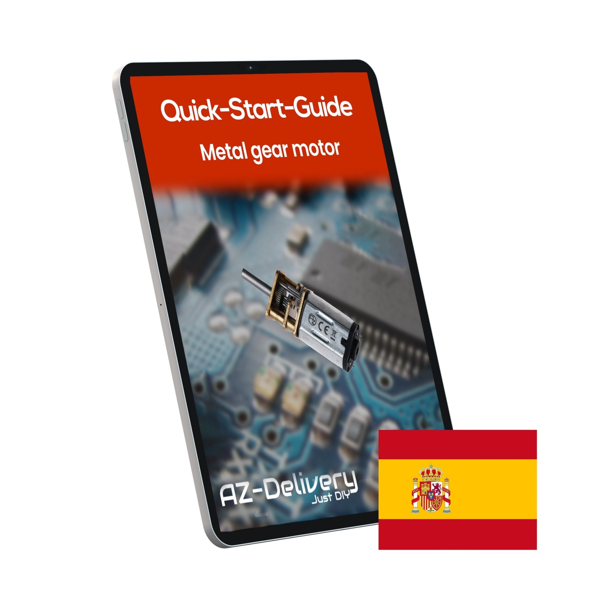 GA12 - N20 DC Getriebemotor 3 - 12V Mini - Metallmotor (80RPM) Präzise Steuerung für Modellbau, Robotik & DIY - Projekte | Langlebiges Metallgetriebe - AZ - Delivery