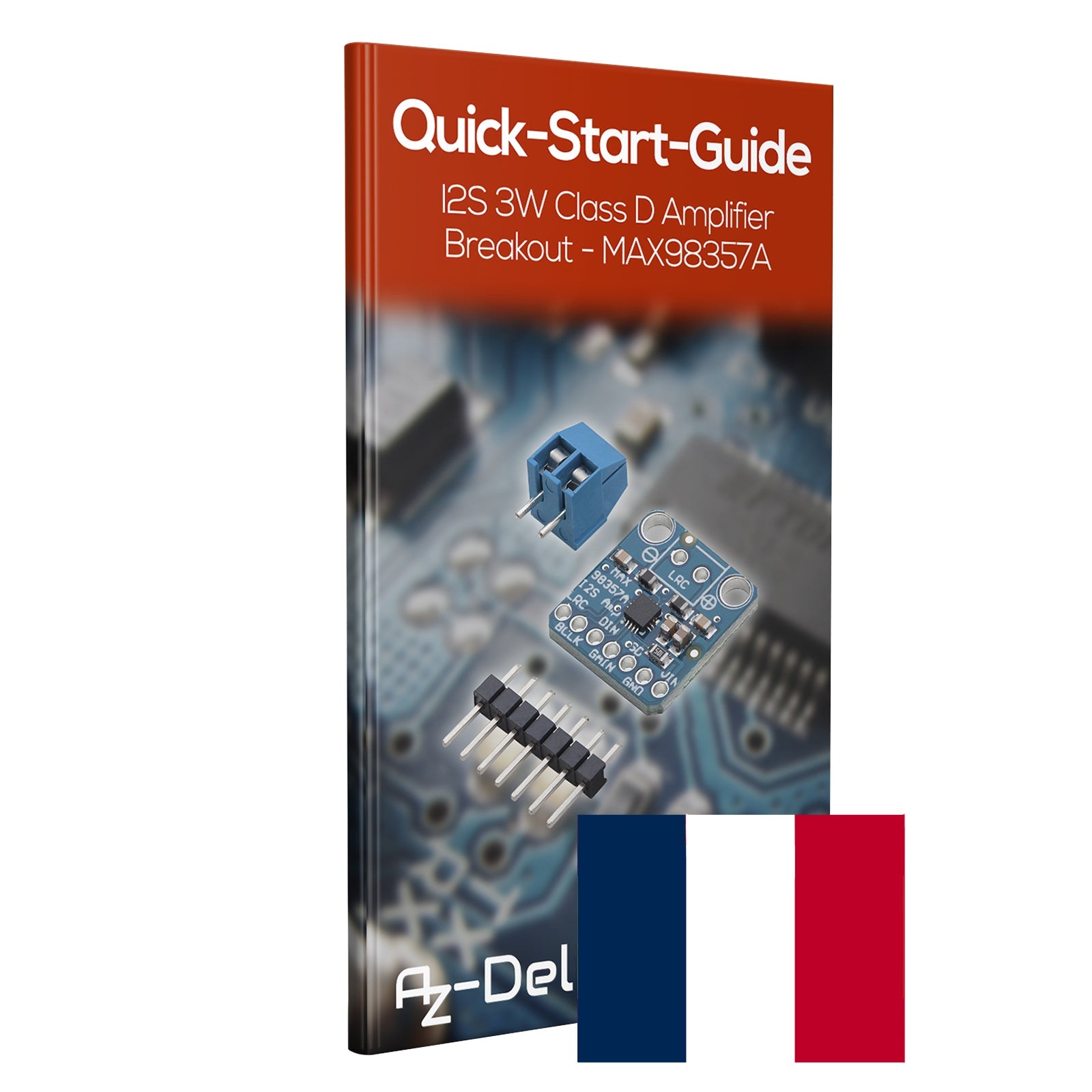 I2S 3W Klasse D Amplifier Breakout Modul - MAX98357A - AZ - Delivery