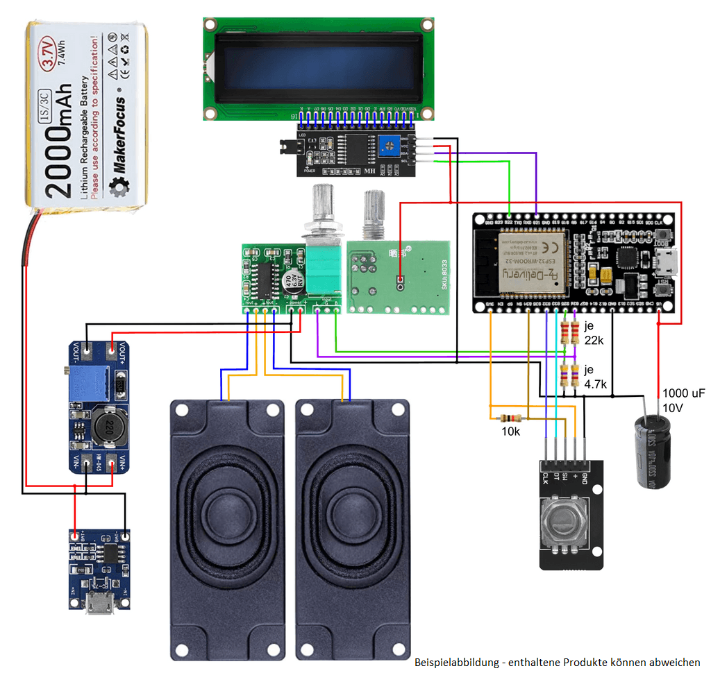 DIY Internet radio with the ESP32 Dev Kit C | with blog instructions
