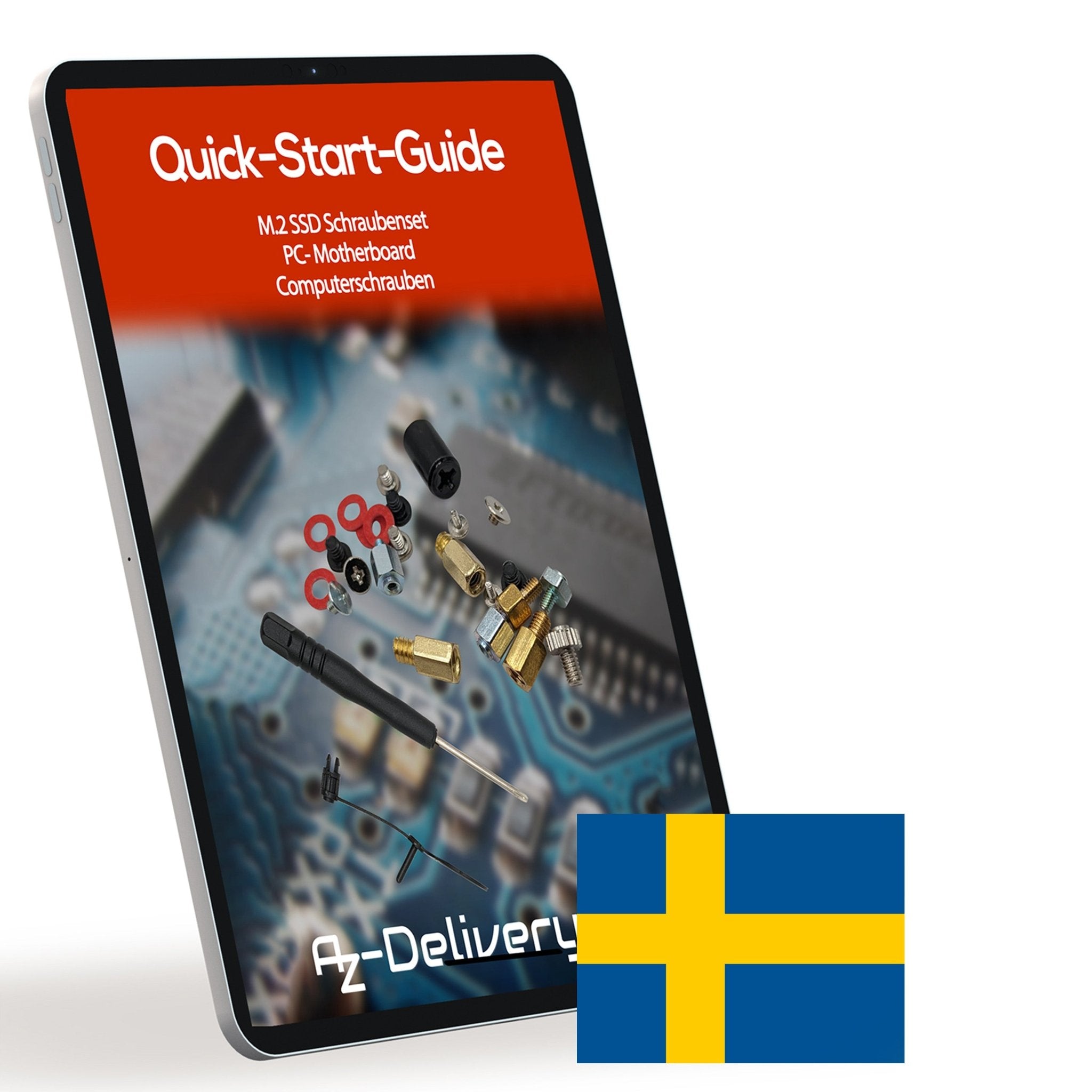 M.2 SSD Montage Schraubenset NVMe M.2 Schrauben für PC Motherboards - AZ - Delivery
