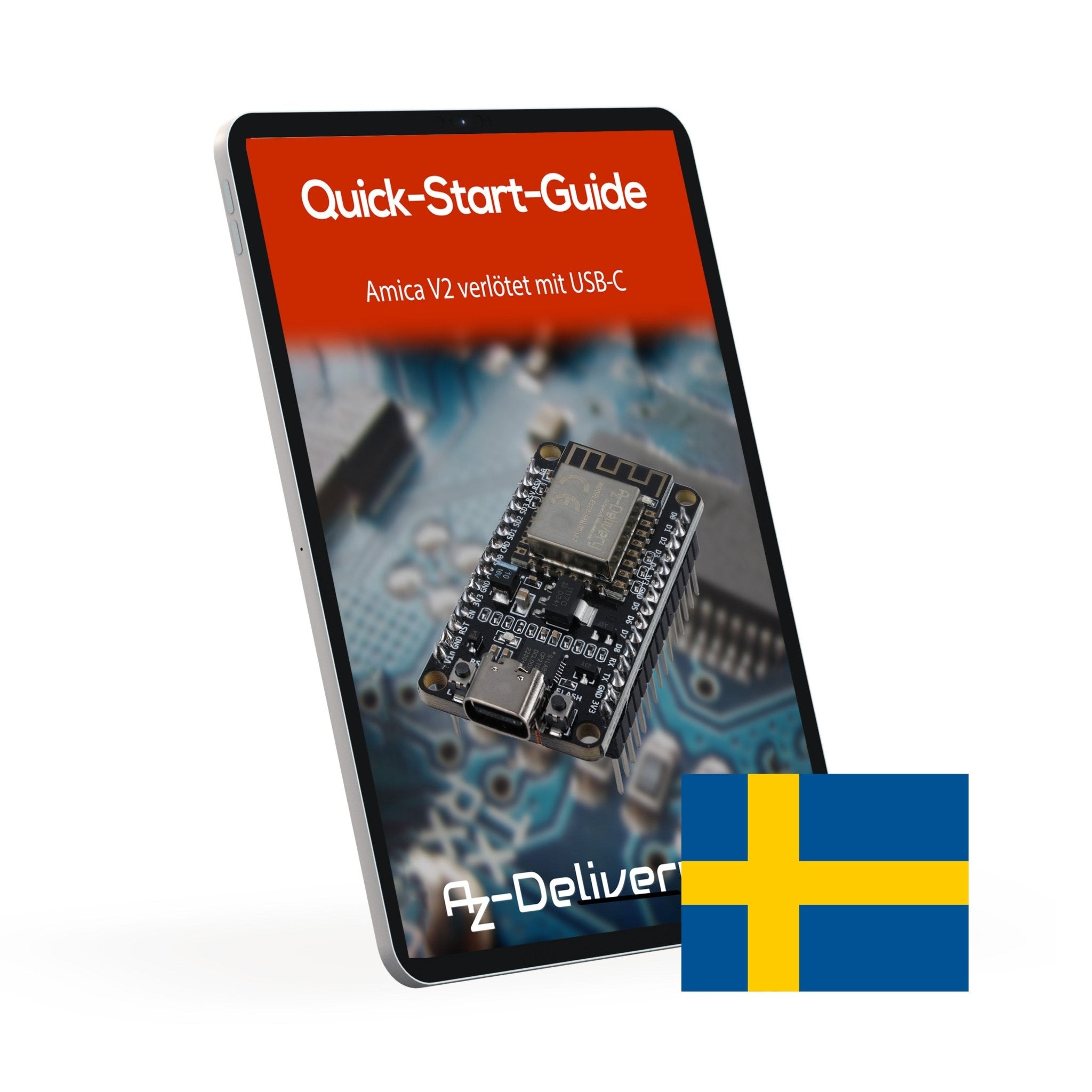 NodeMCU Amica Modul V2 ESP8266 ESP - 12F WiFi mit USB - C Anschluss - Node MCU ESP 8266 WiFi Development Board mit CP2102 - AZ - Delivery