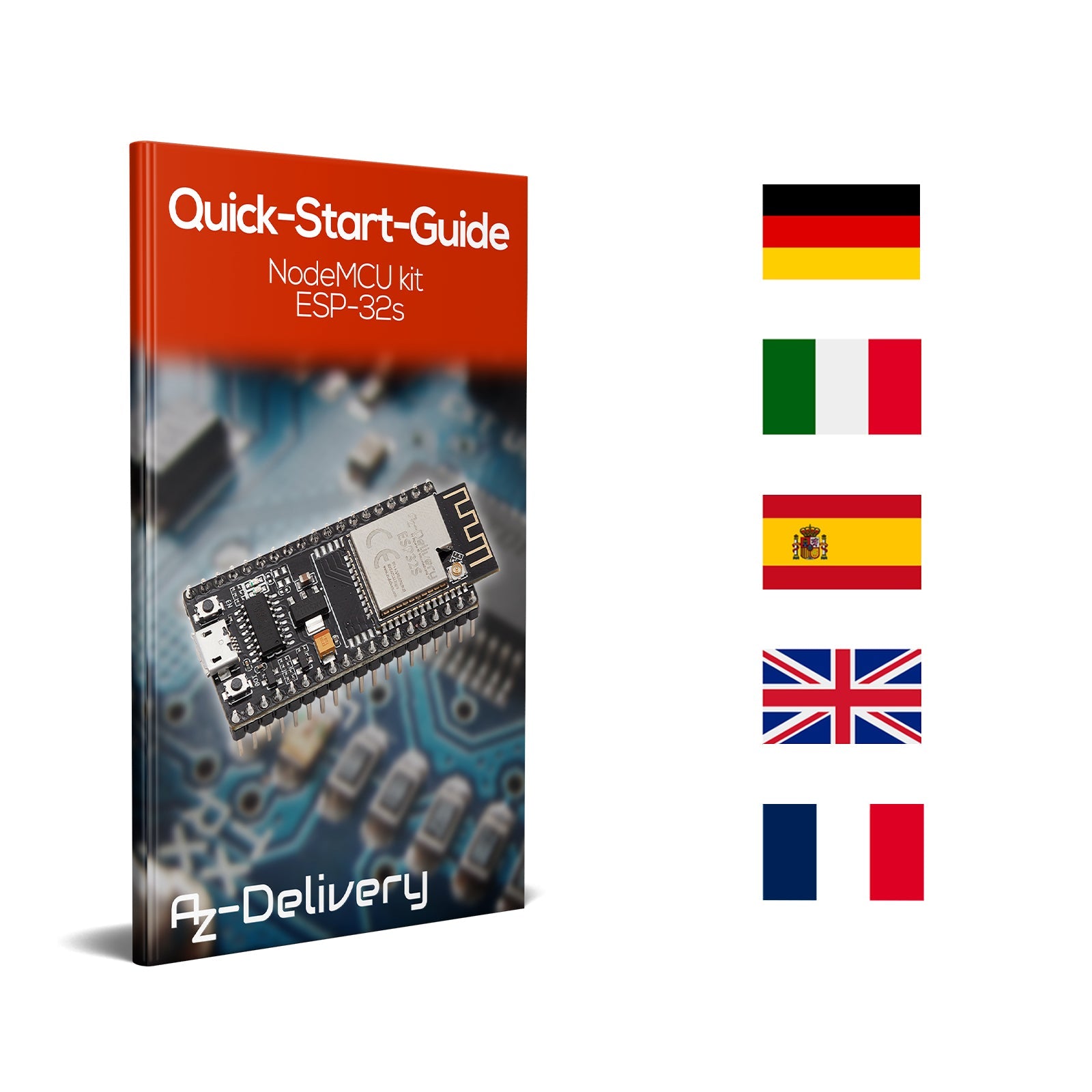 NodeMCU ESP32 S Dev Kit | Wifi Bluetooth | Dual - Core - CPU - Mikrocontroller - AZ - Delivery