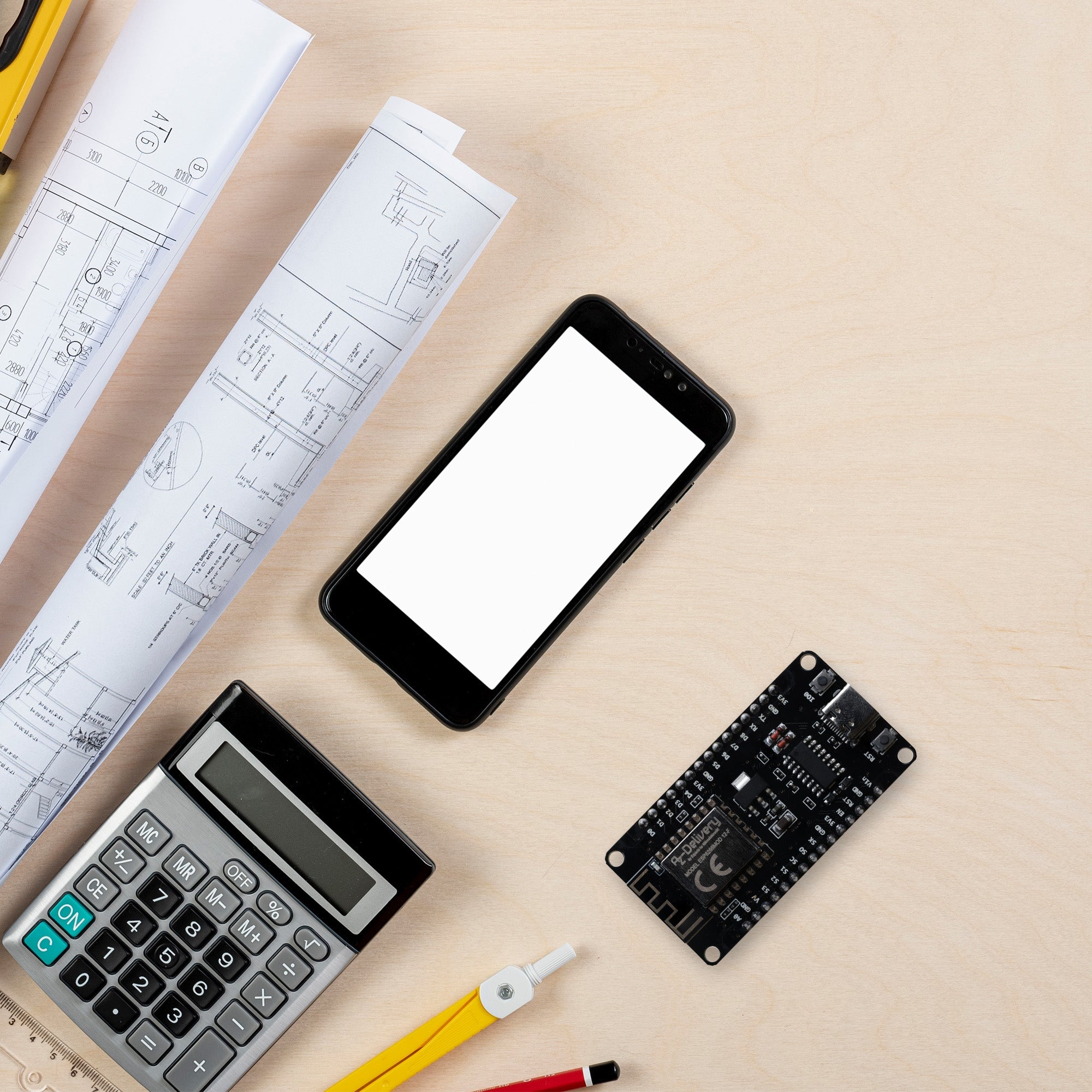 NodeMCU Lolin V3 Module ESP8266 ESP - 12F WiFi mit USB - C Anschluss WiFi Development Board mit CH340 kompatibel mit Arduino - AZ - Delivery