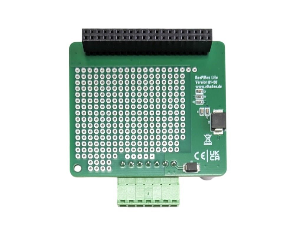 RasPiBox Lite - Kompaktes Raspberry Pi Hutschienen Montage Set - AZ - Delivery