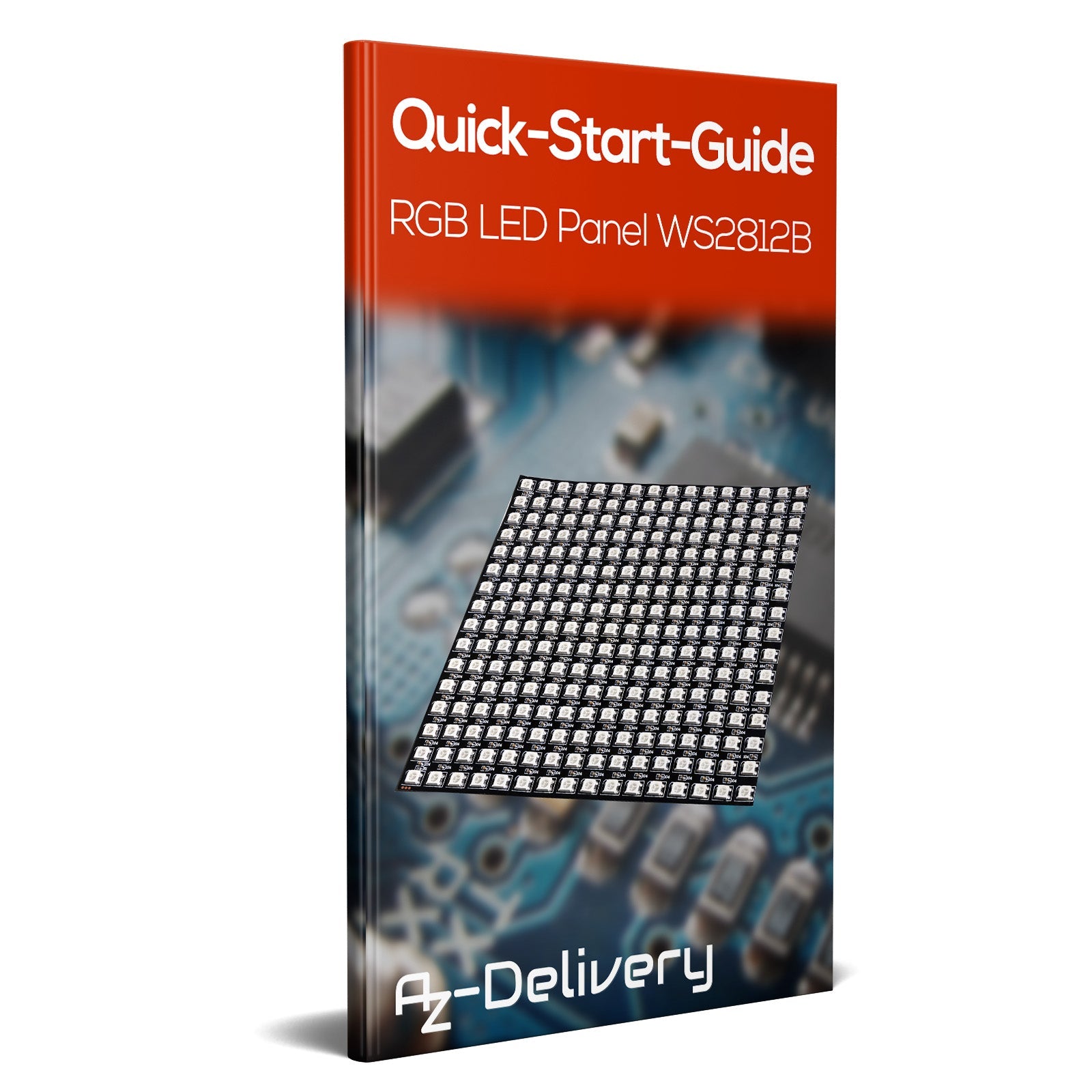 RGB LED Panel WS2812B 16x16 256 LEDs Flexibel Led Matrix IC Einzeladressierbare Vollfarbfunktionen mit DC5V Kompatibel mit Raspberry Pi - AZ - Delivery