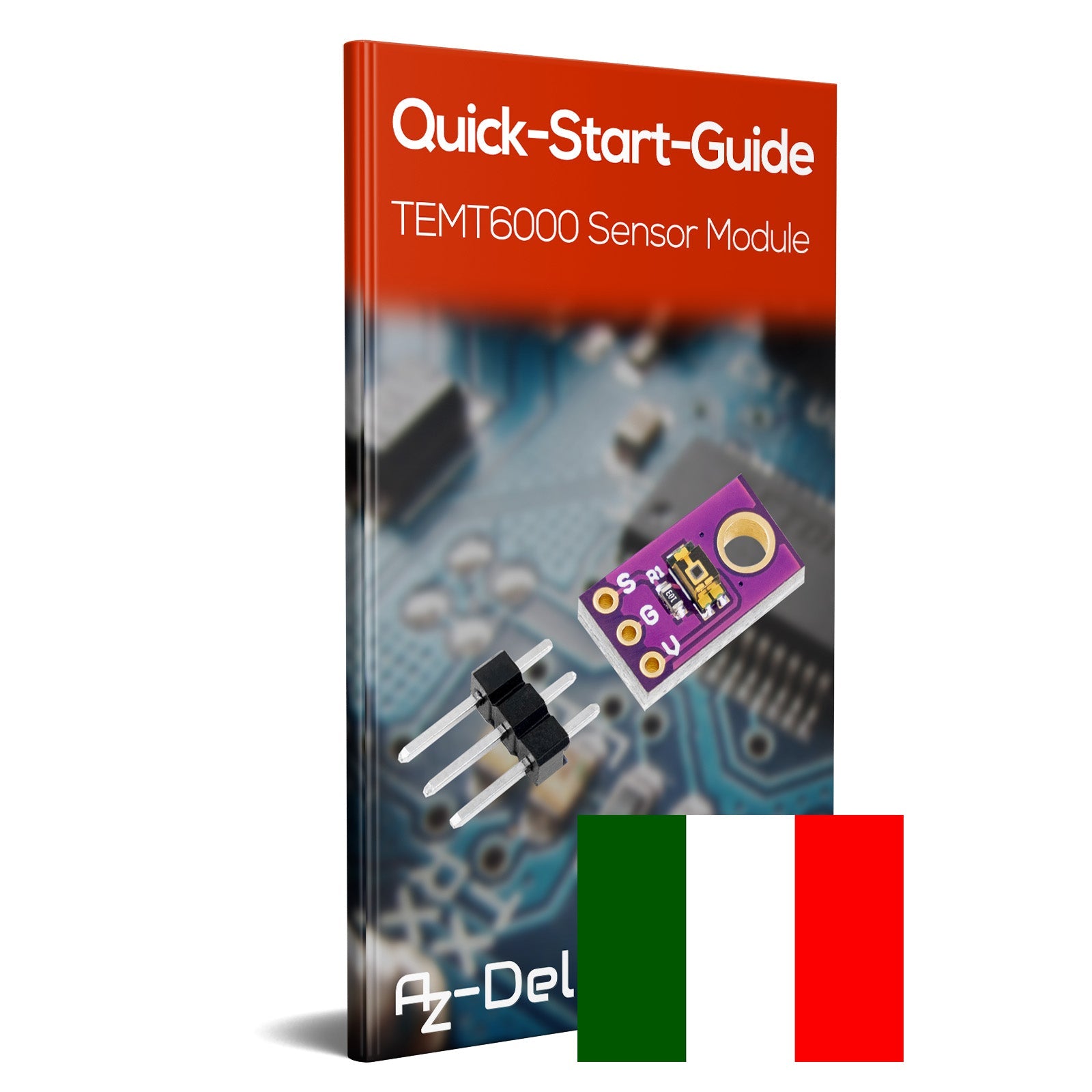 TEMT6000 Analoges Umgebungslicht - Sensormodul, Lichtsensor für Umgebungslicht mit gutem linearen Ausgang - AZ - Delivery