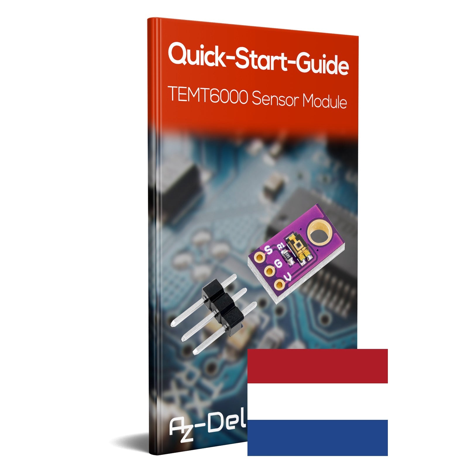 TEMT6000 Analoges Umgebungslicht - Sensormodul, Lichtsensor für Umgebungslicht mit gutem linearen Ausgang - AZ - Delivery