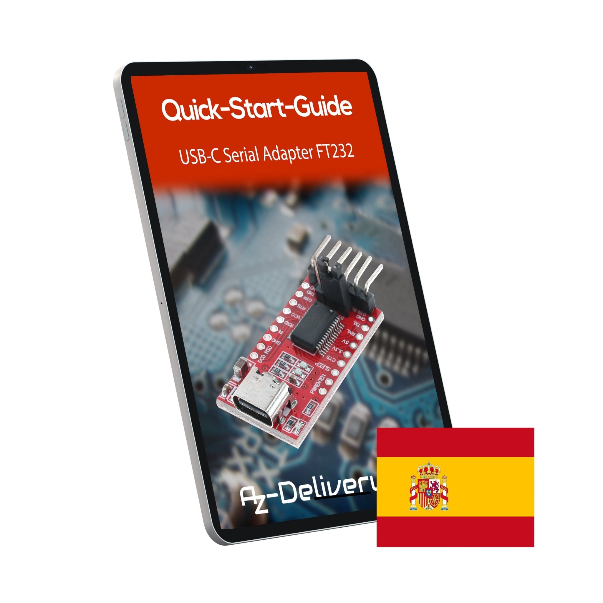 USB - C zu TTL Serial Adapter für 3,3V und 5V kompatibel mit FT232RL - AZ - Delivery