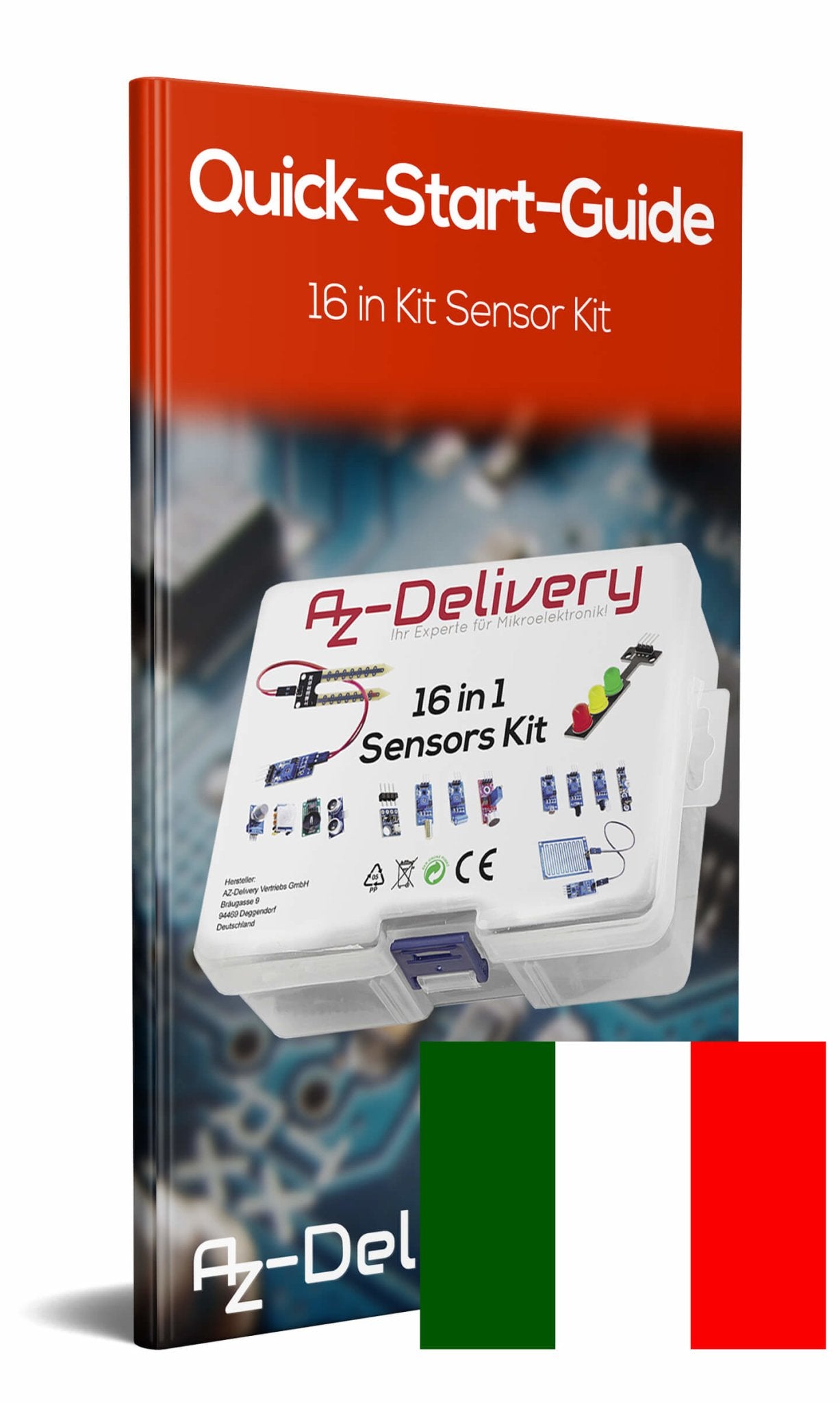 16 in 1 kit - accessoireset voor Raspberry Pi / Arduino