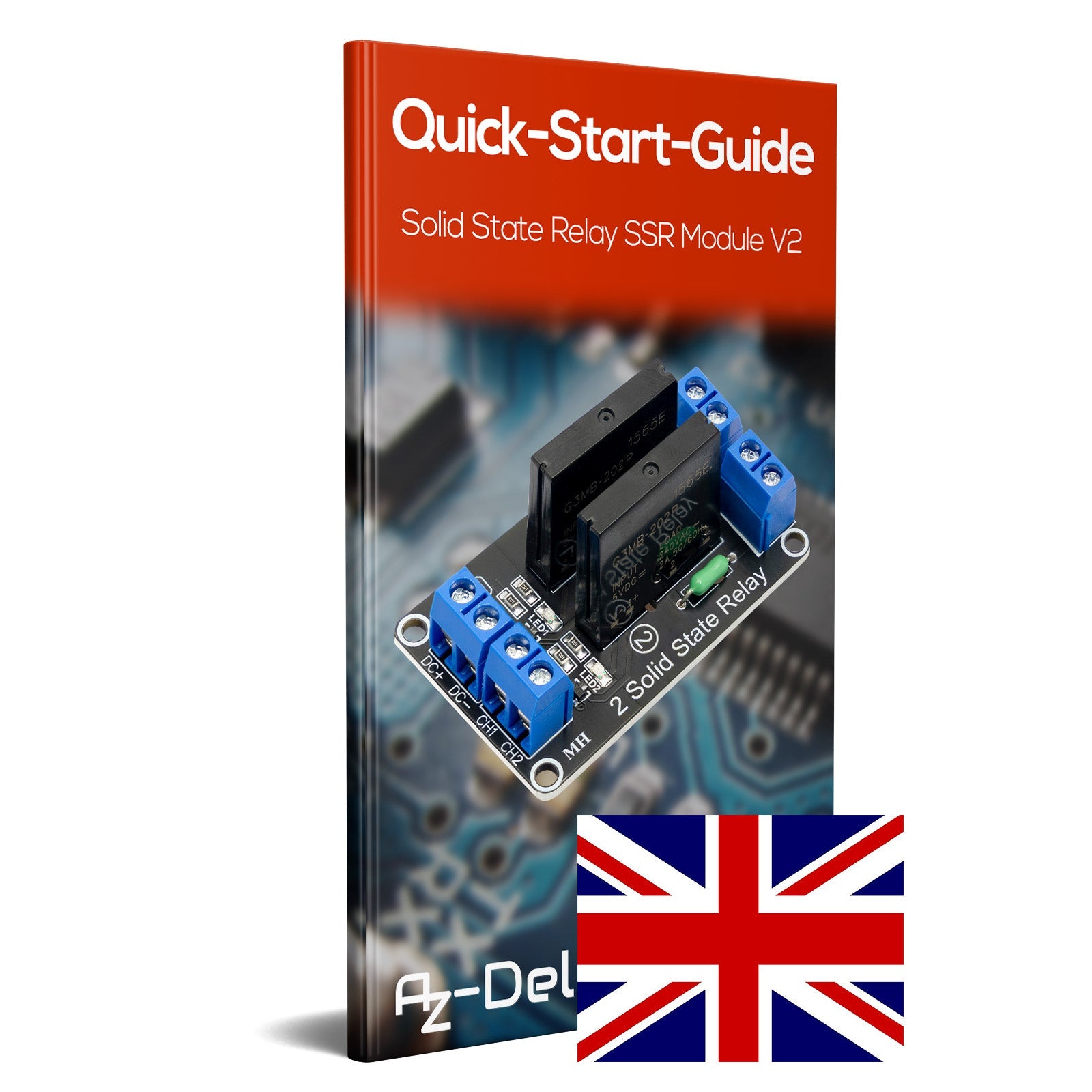 2-kanaals Solid State relais 5V DC laag niveau Trigger Power Switch compatibel met Arduino en Raspberry Pi