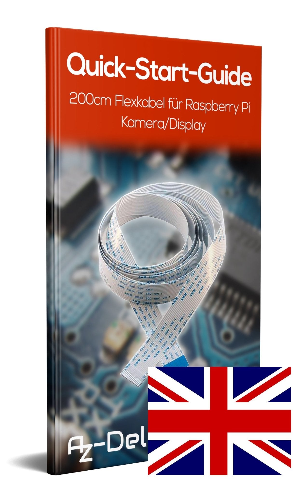 200 cm Ersatz Flexkabel für Raspberry Pi Kamera / Display