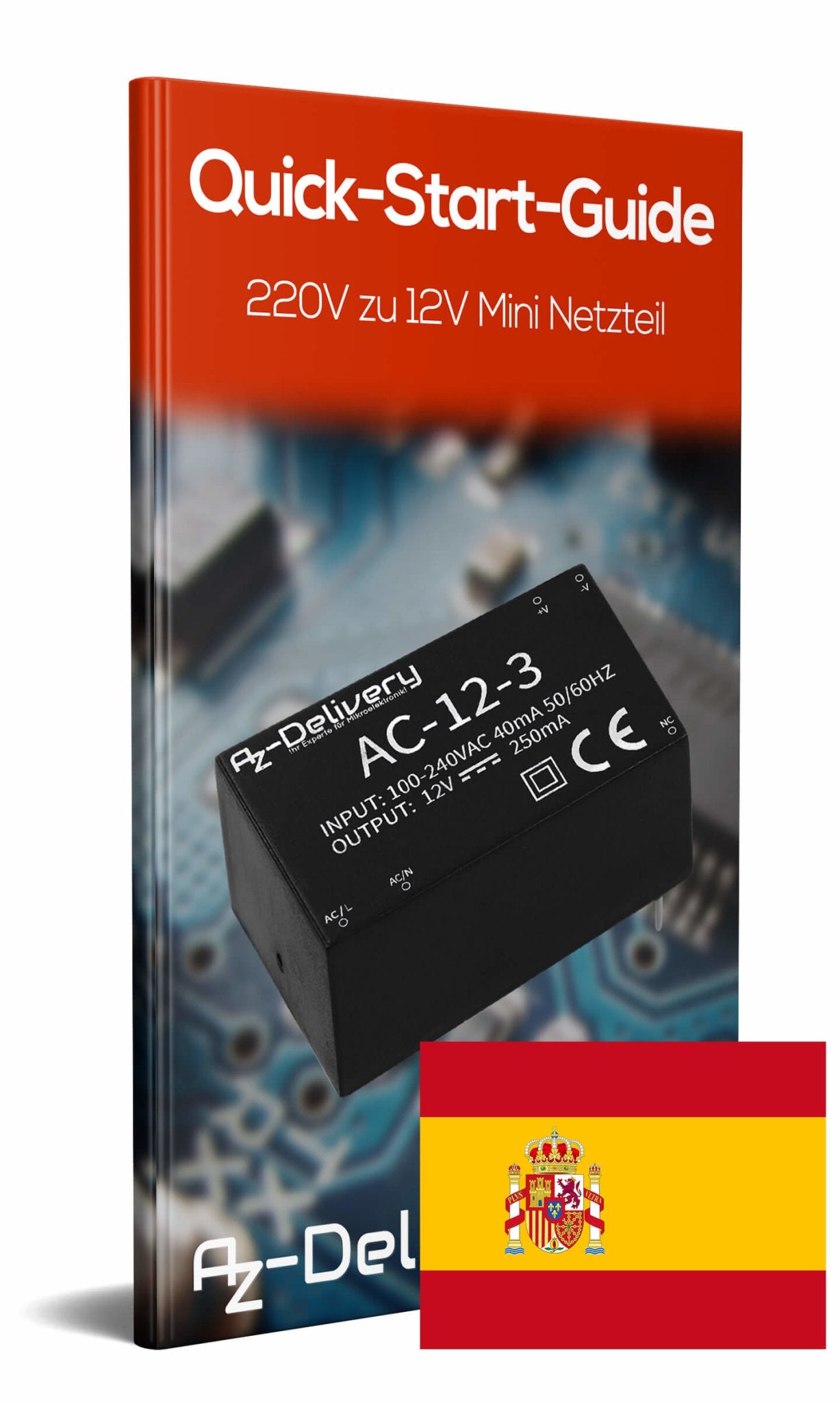 220V zu 12V Mini-Netzteil