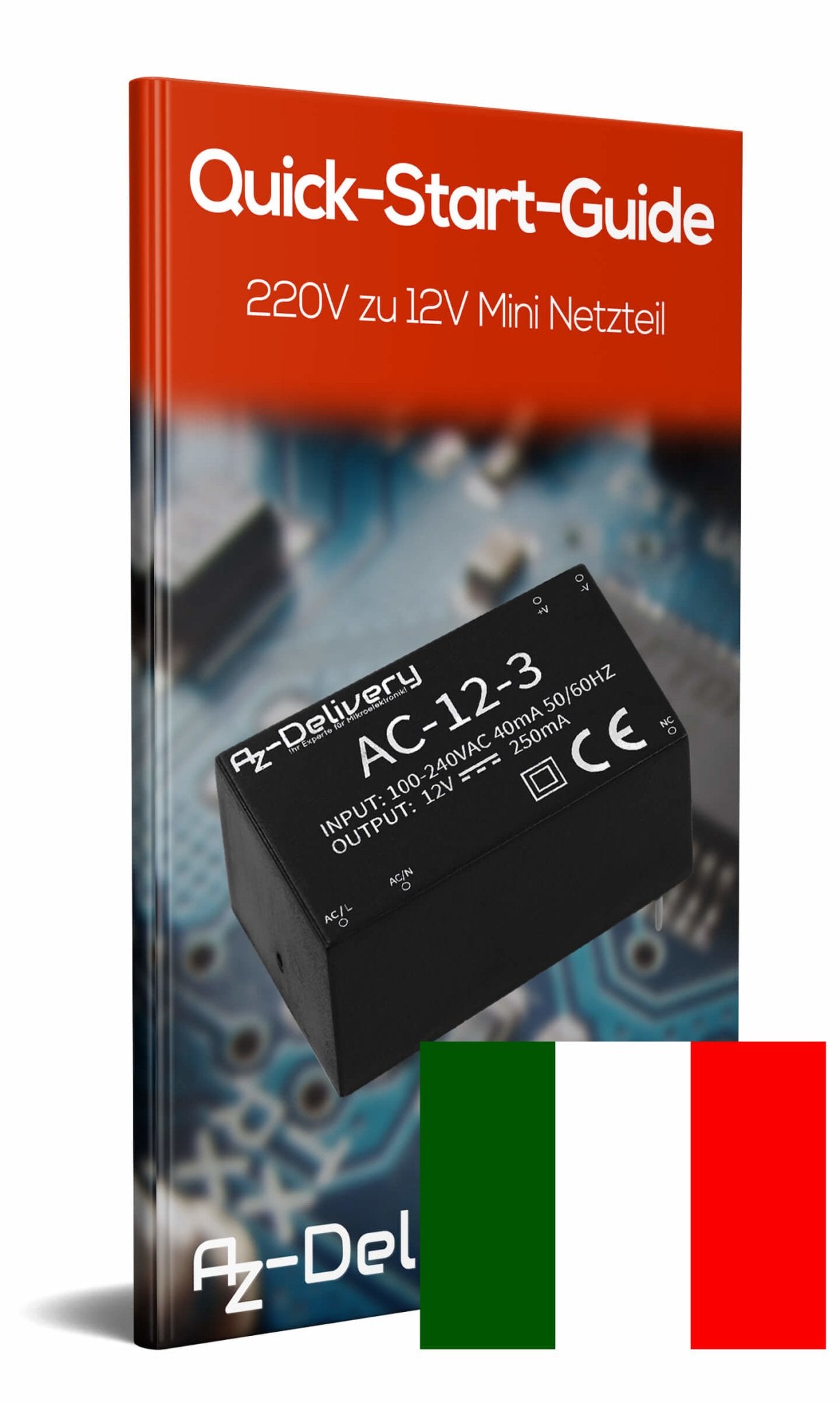 220V zu 12V Mini-Netzteil