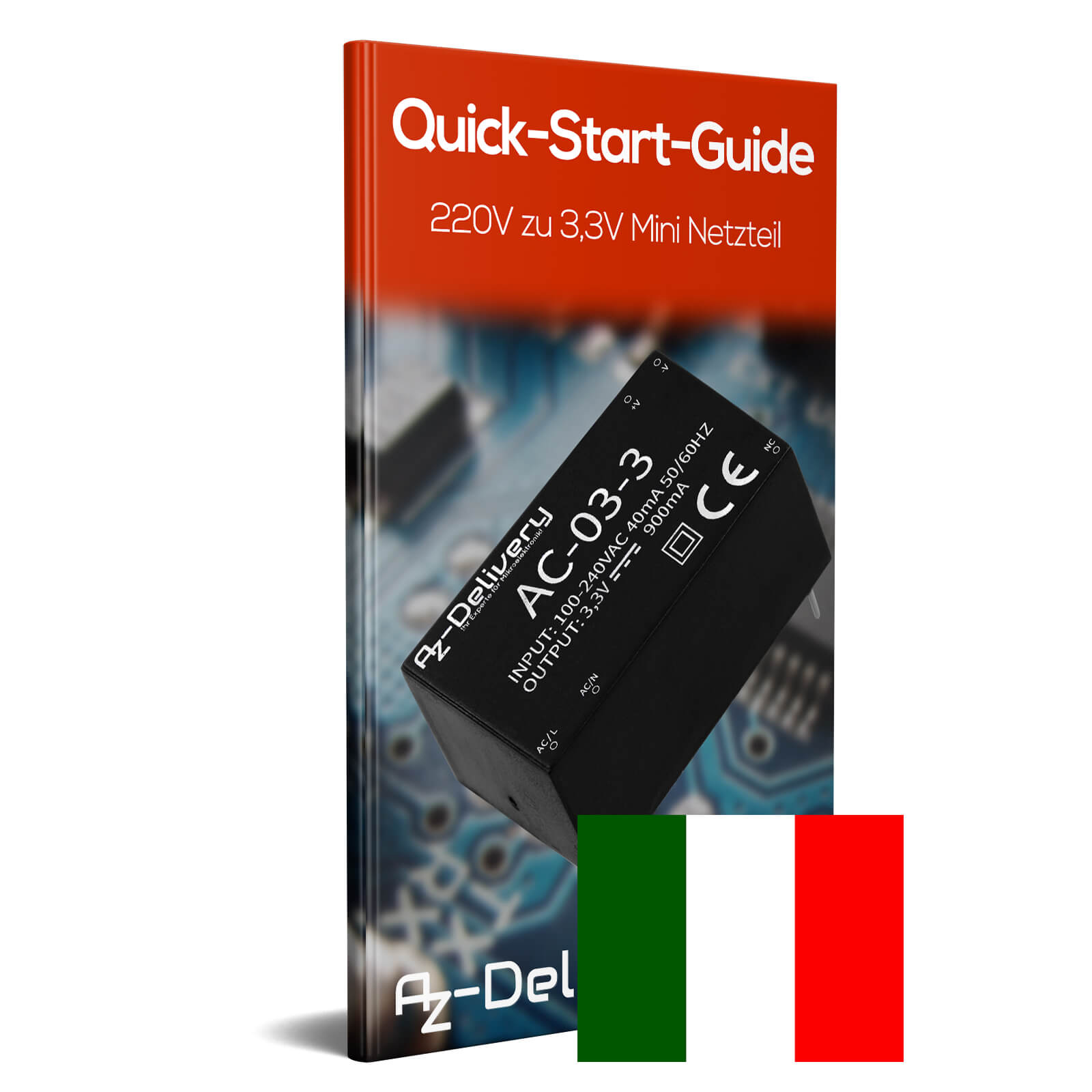 Mini fuente de alimentación de 220V a 3.3V