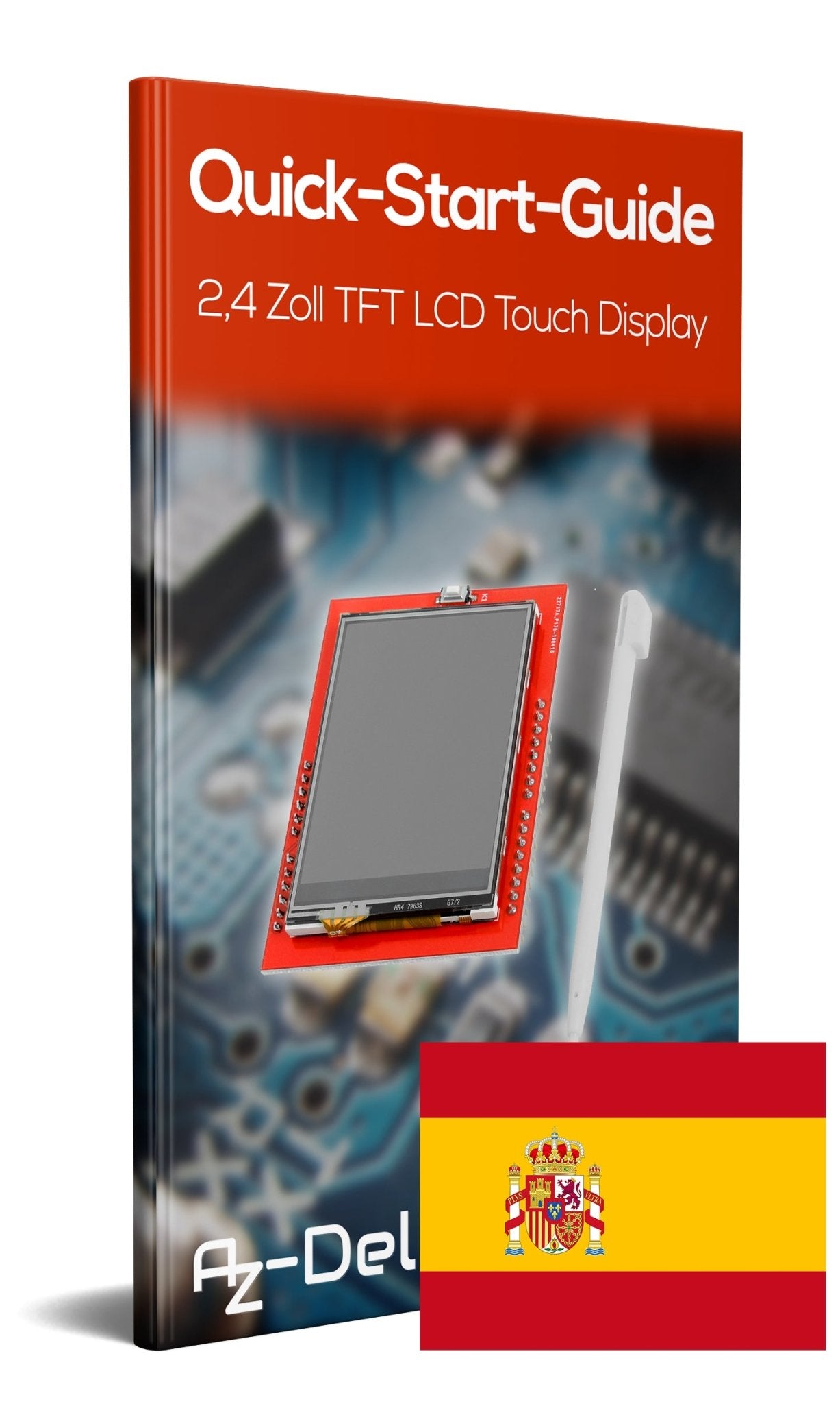 2,4 Zoll TFT LCD Touch Display