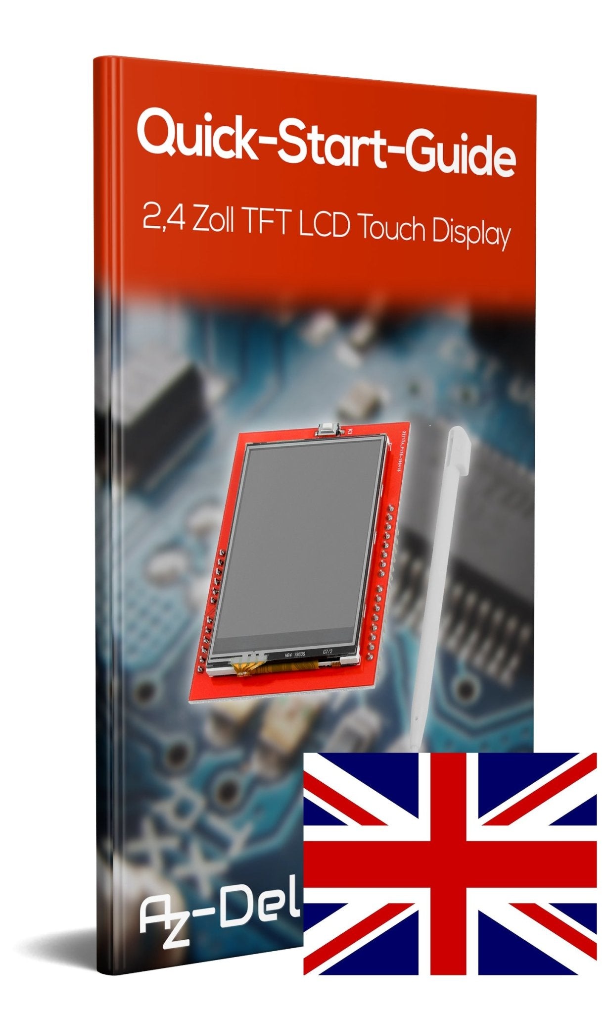 2,4 Zoll TFT LCD Touch Display