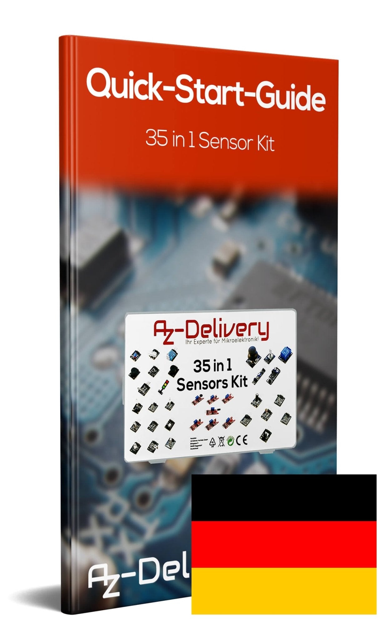 35 in 1 Sensorenkit Modulkit und Zubehörkit kompatibel mit Arduino und Raspberry Pi