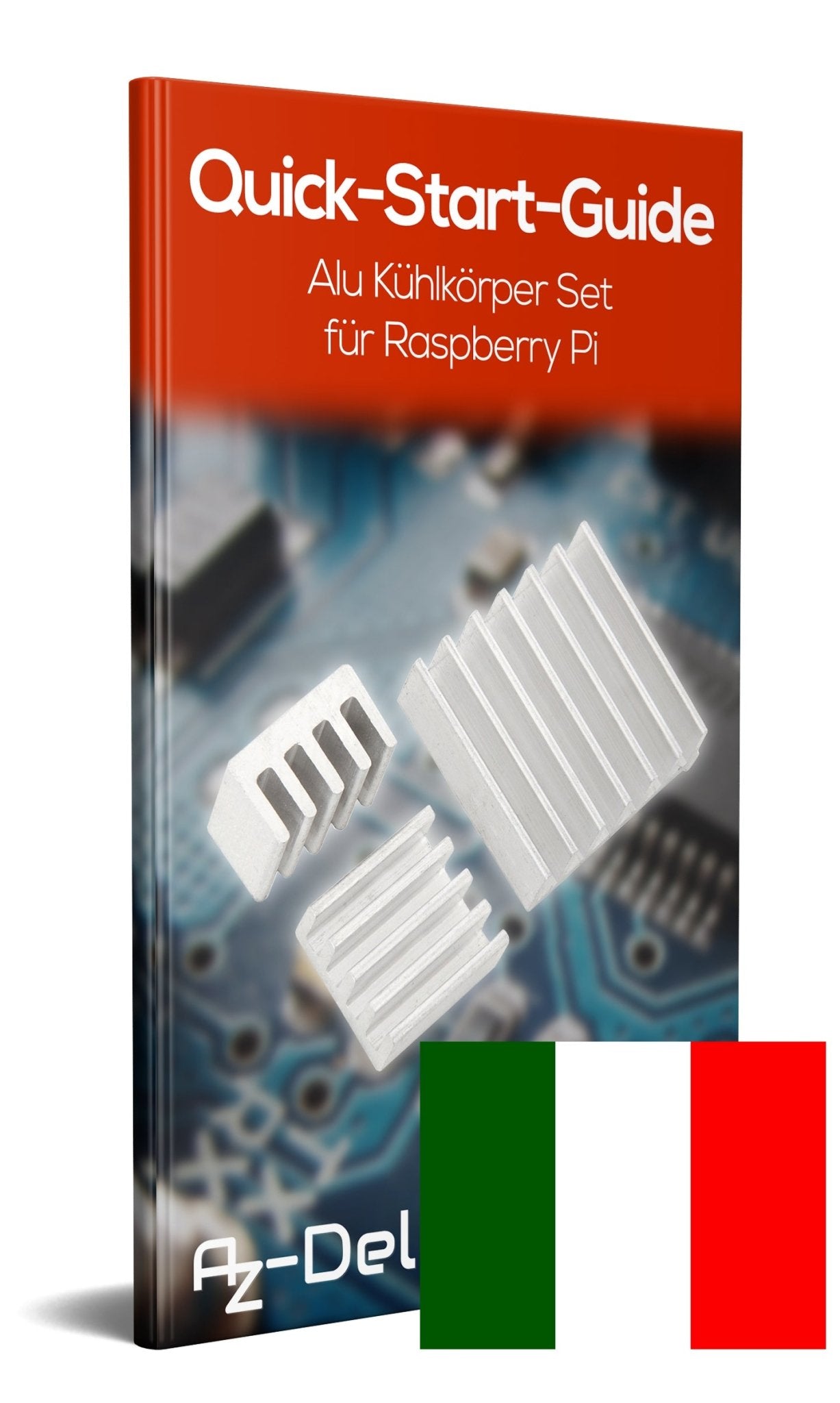 Aluminium koellichaam voor Raspberry Pi