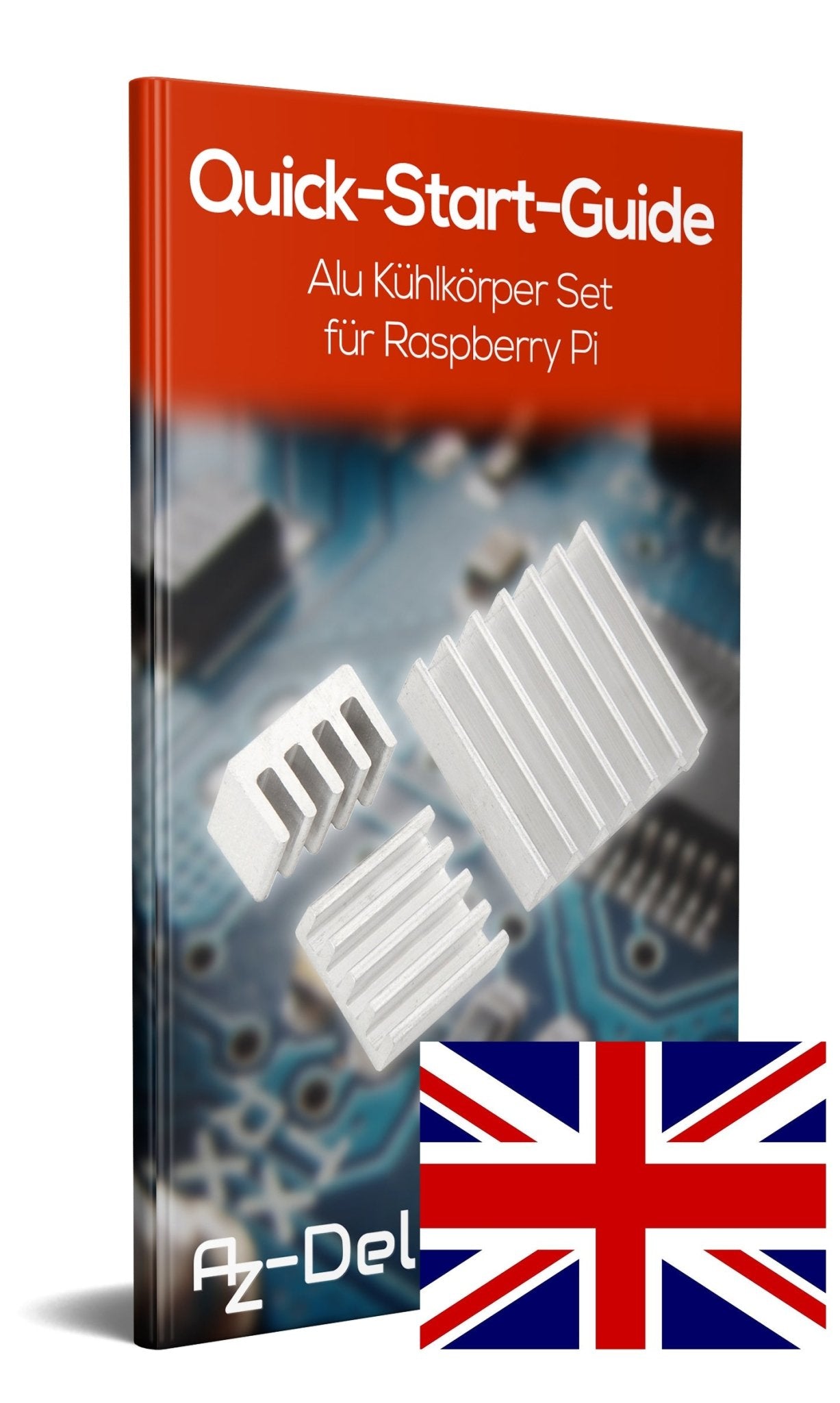 Aluminium koellichaam voor Raspberry Pi