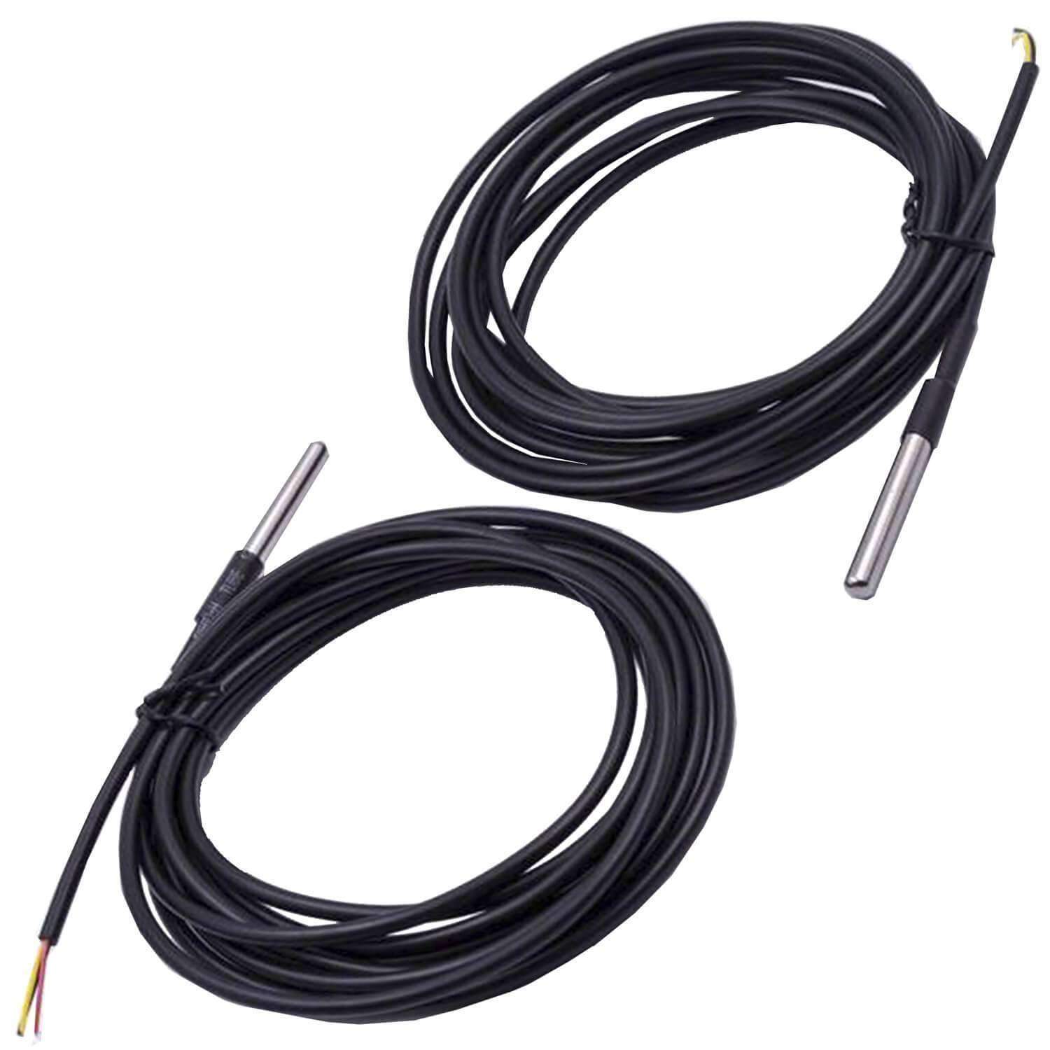 3M Kabel DS18B20 digitaler Edelstahl Temperatursensor Temperaturfühler