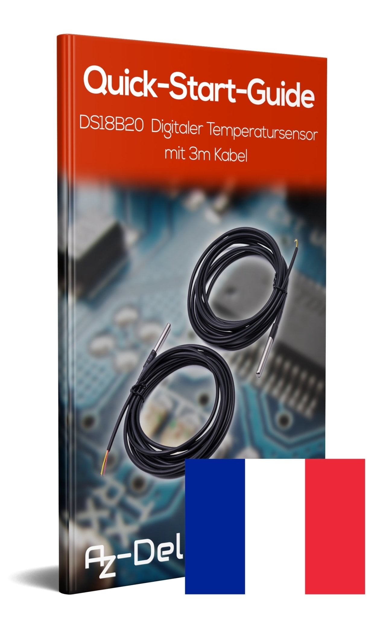 3M Kabel DS18B20 digitaler Edelstahl Temperatursensor Temperaturfühler, wasserdicht - ebook