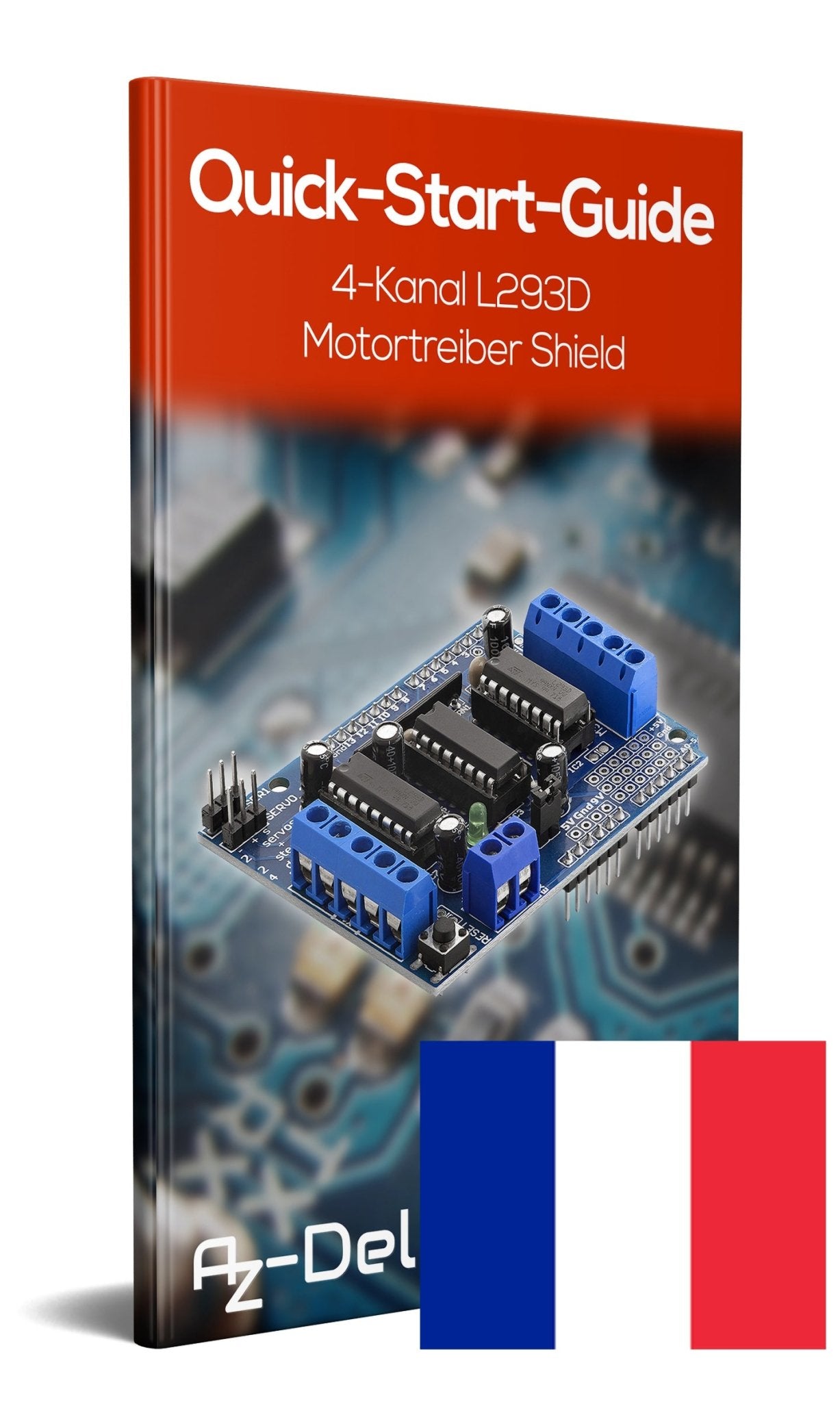 4-kanaals L293D motor driver Schild stappenmotor driver
