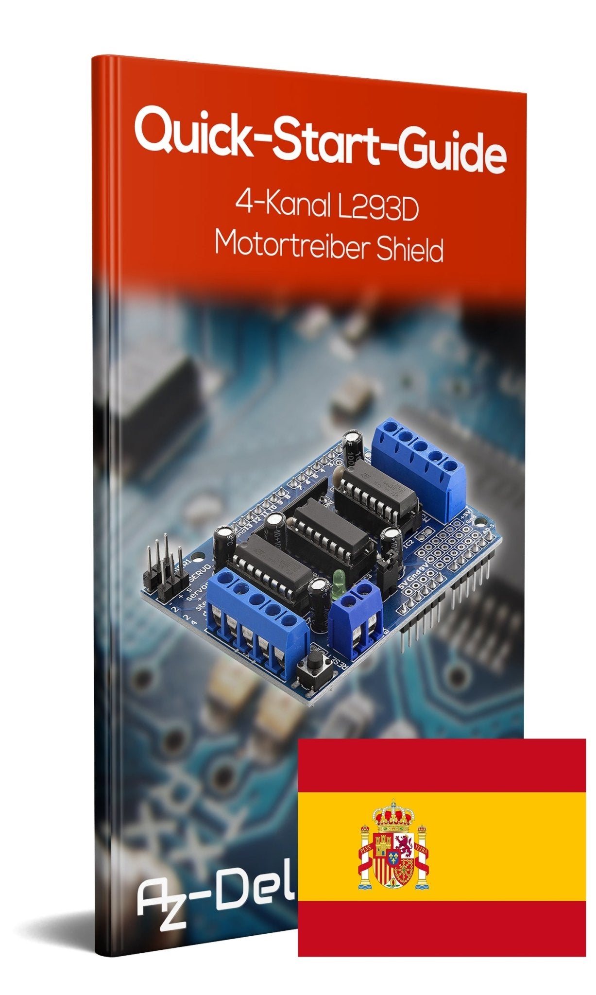 4-kanaals L293D motor driver Schild stappenmotor driver