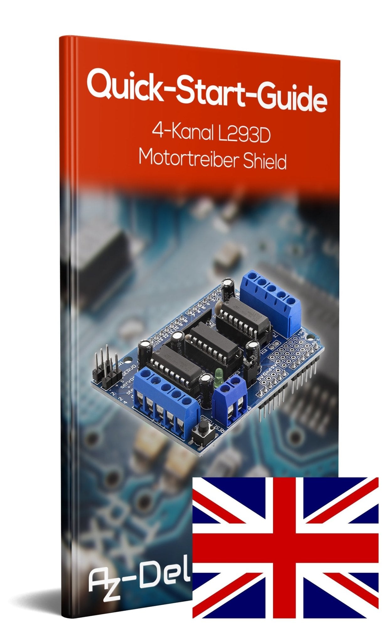 4-kanaals L293D motor driver Schild stappenmotor driver