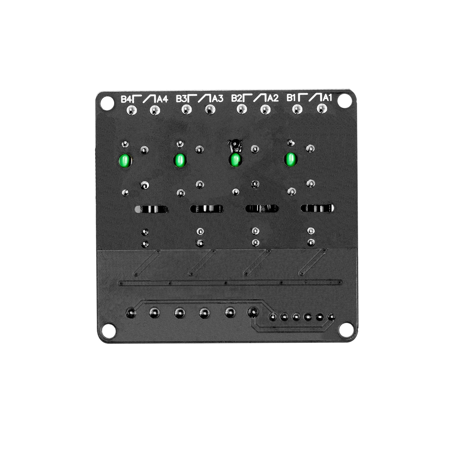 4 Channel Solid State Relay 5V DC Low Level Trigger Power Switch Compatible with Arduino and Raspberry Pi