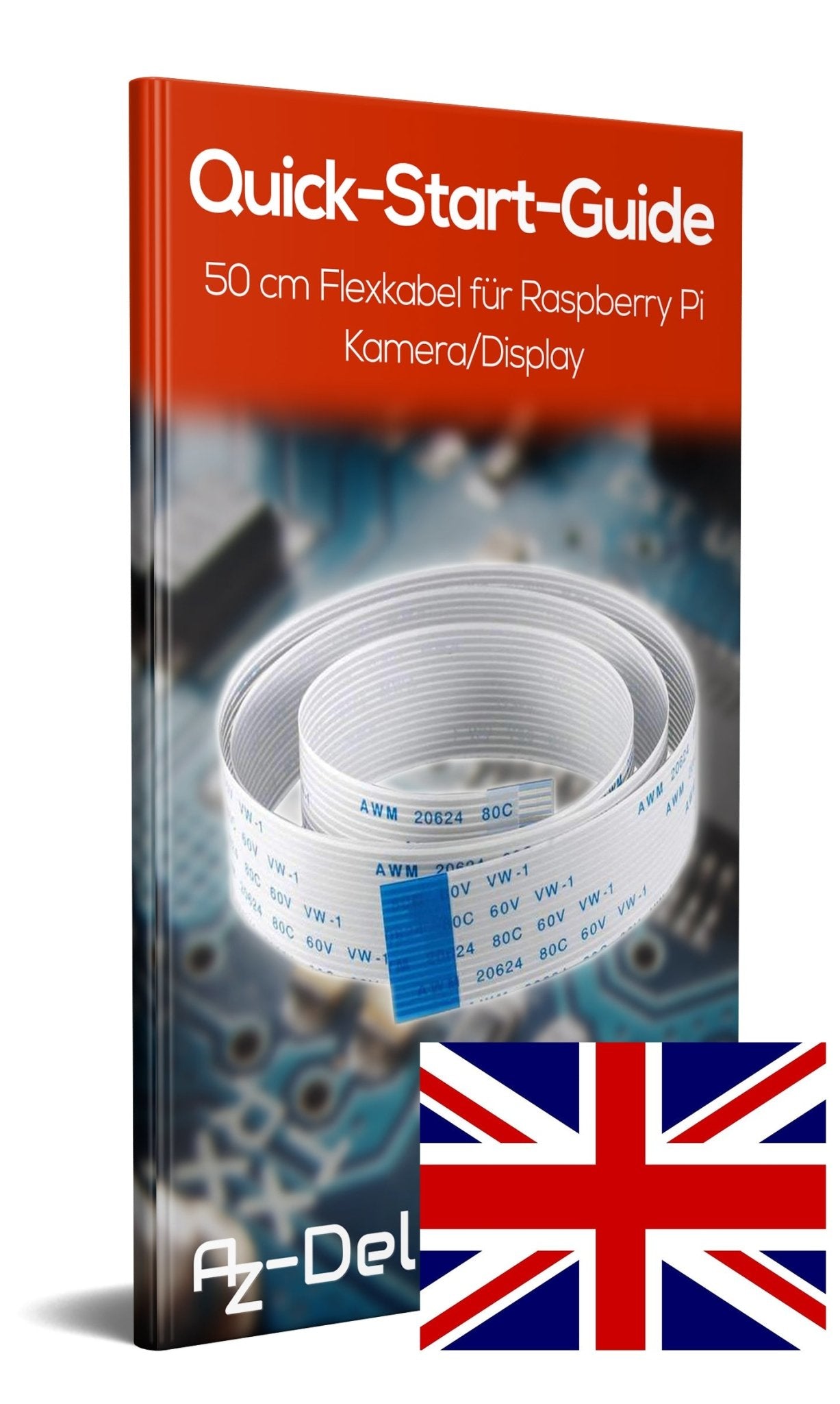 50 cm Ersatz Flexkabel für Raspberry Pi Kamera/Display