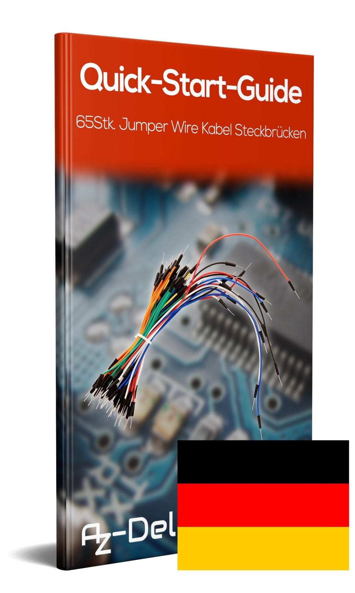 65Stk. Jumper Wire Kabel Steckbrücken für Breadboard, Steckbrett