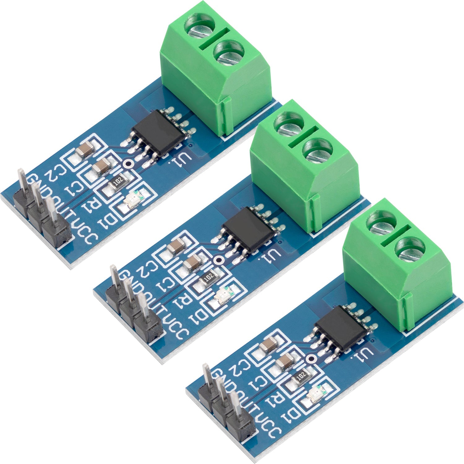 ACS712 20A Ampere Stromsensor Range Modul Current Sensor kompatibel mit Arduino - AZ-Delivery